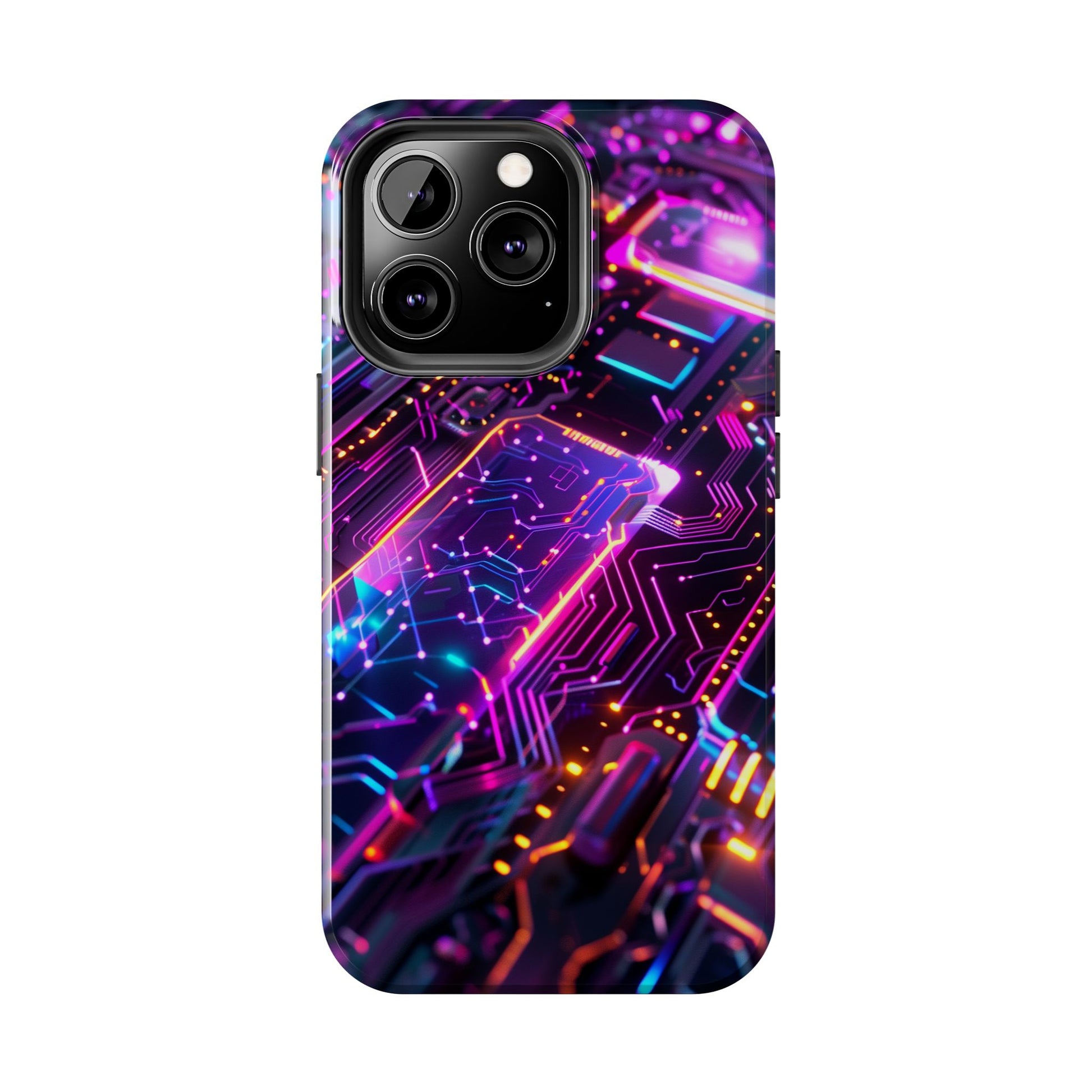 Circuit Board Phone Case, Futuristic Circuit Phone Case, High-Tech Gift, Custom Sci-Fi Phone Case, iphone 15 pro max