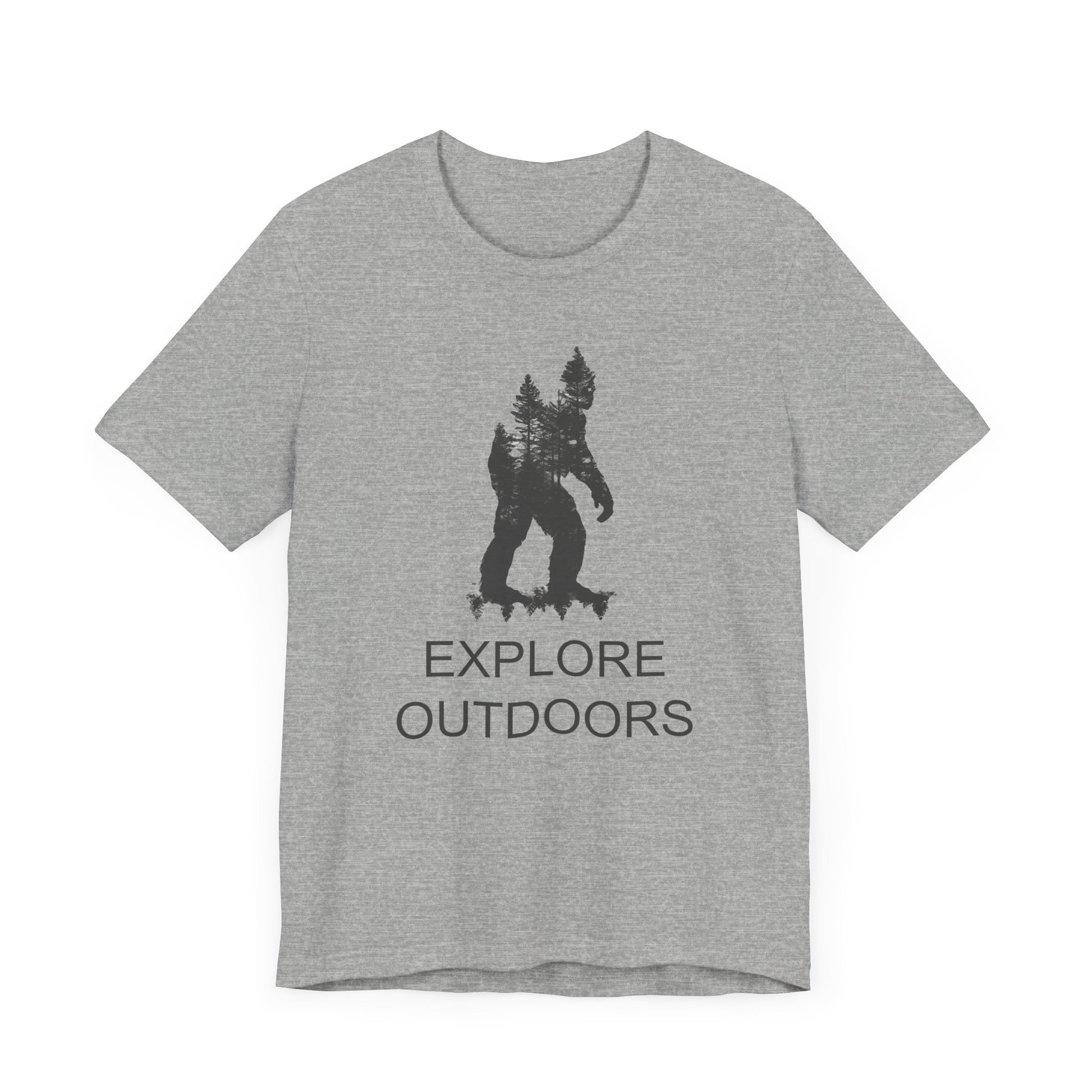 Bigfoot Shirt, Explore Outdoors, Bigfoot Outdoors Shirt, Camping Shirt, Bigfoot Shirt, Shirt for Camping, Camping Trip Shirt, Bigfoot