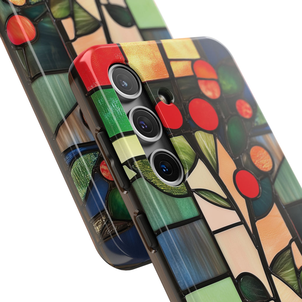 Stained Glass Phone Case Artistic iPhone Case Architectural Design, Art Deco iphone Case