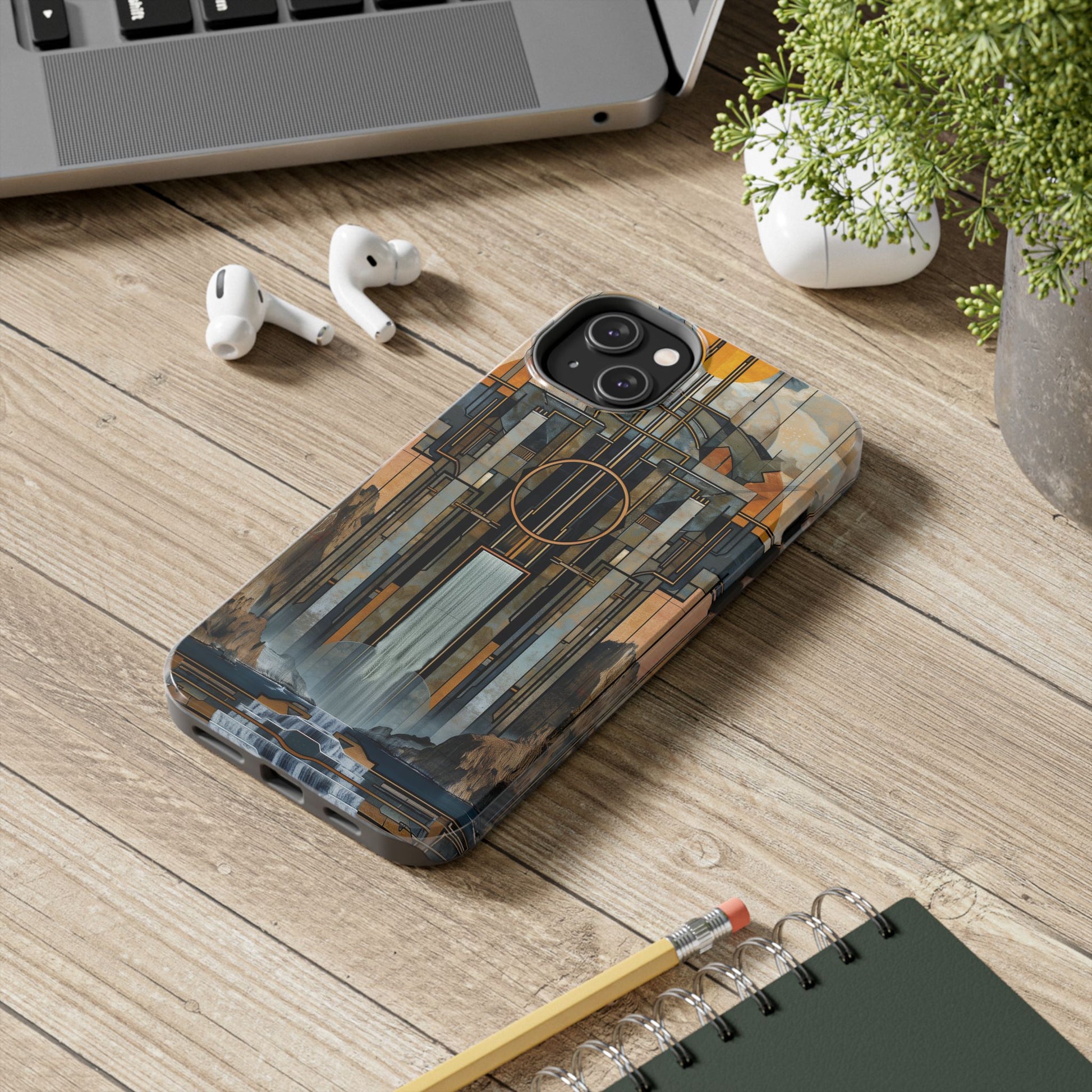 Falling Water Inspired Phone Case - Frank Lloyd Wright Design - Architectural Phone Cover - Unique Phone Accessory
