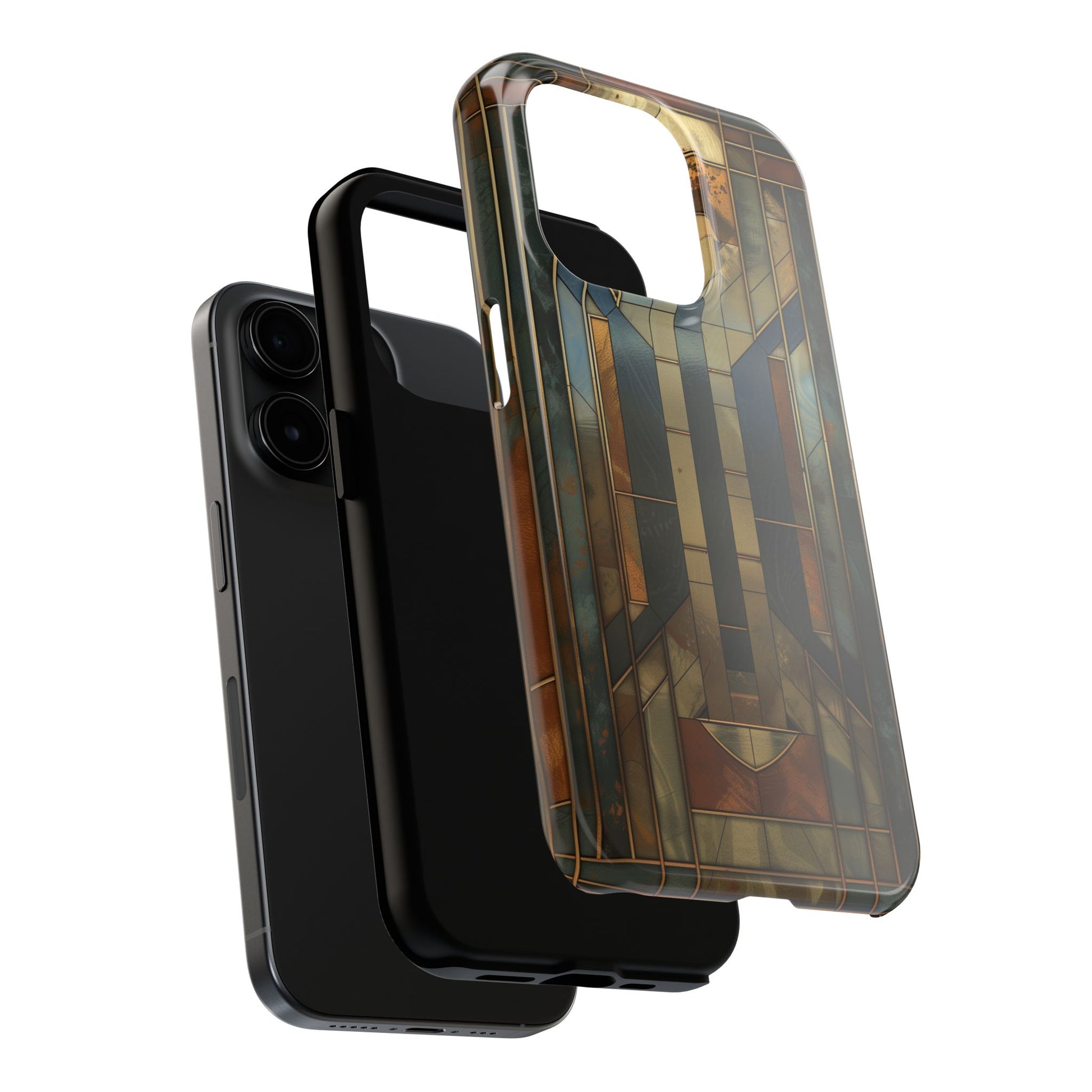 Frank Lloyd Wright Stained Glass Phone Case - Architectural Style Phone Cover - Stained Glass Design Phone Case - Unique Phone Accessory
