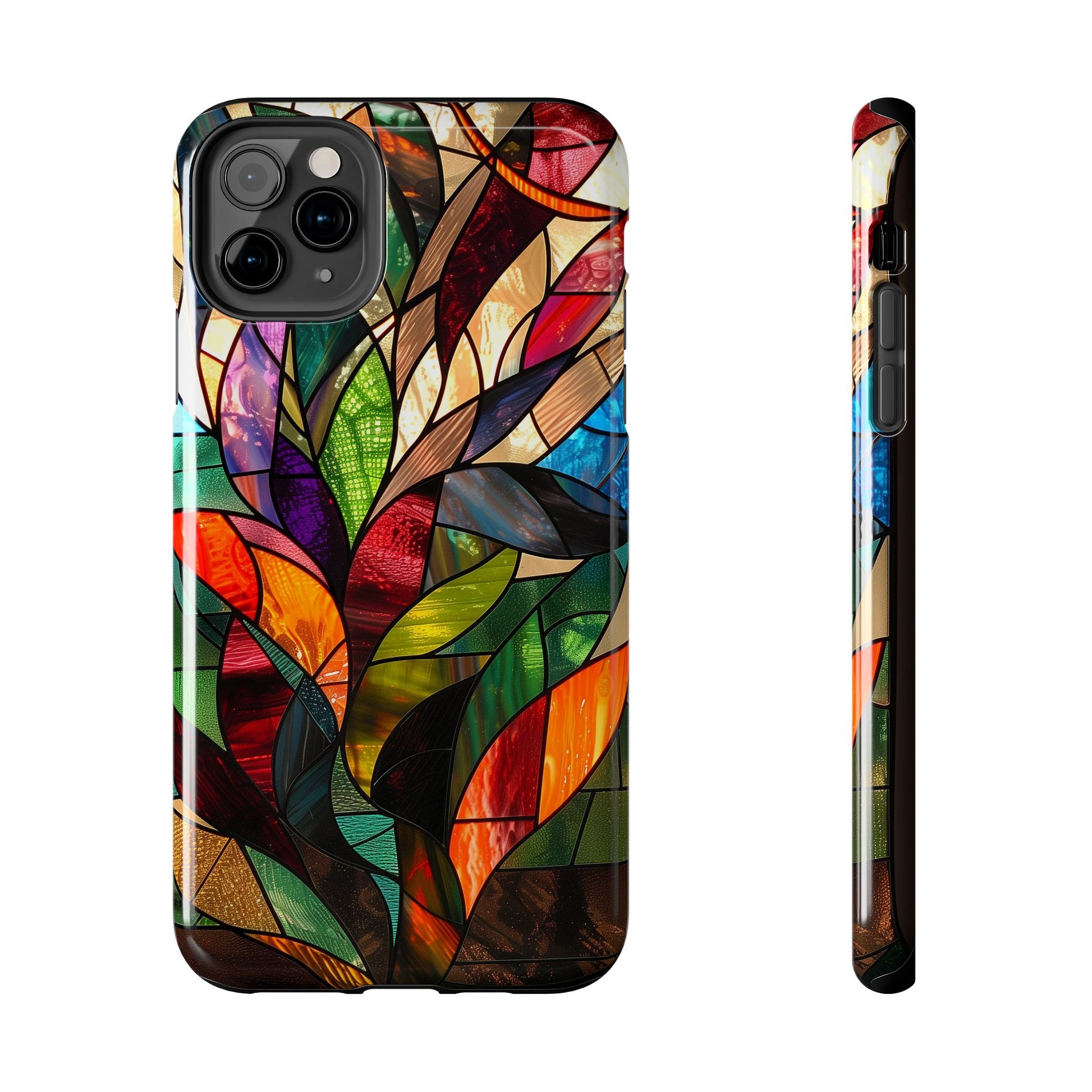 Frank Lloyd Wright Inspired Stained Glass Phone Case, Artistic iPhone Case, Architectural Design, Art Deco iphone Case, iphone 15 pro max