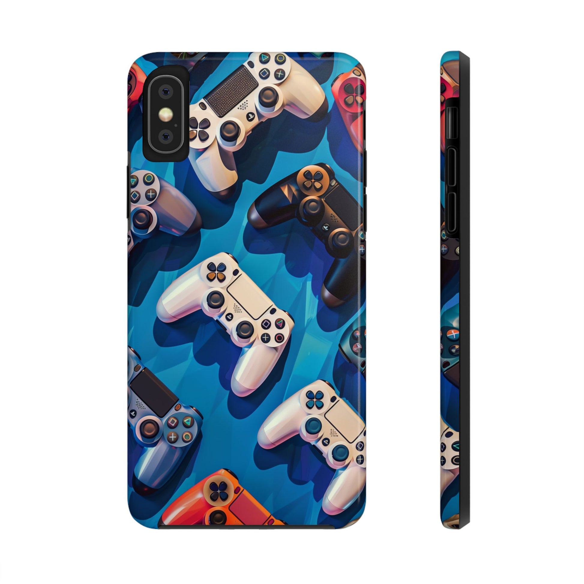 Video Game Controllers iPhone Case - Gamer Tough Phone Cover - Modern Gaming