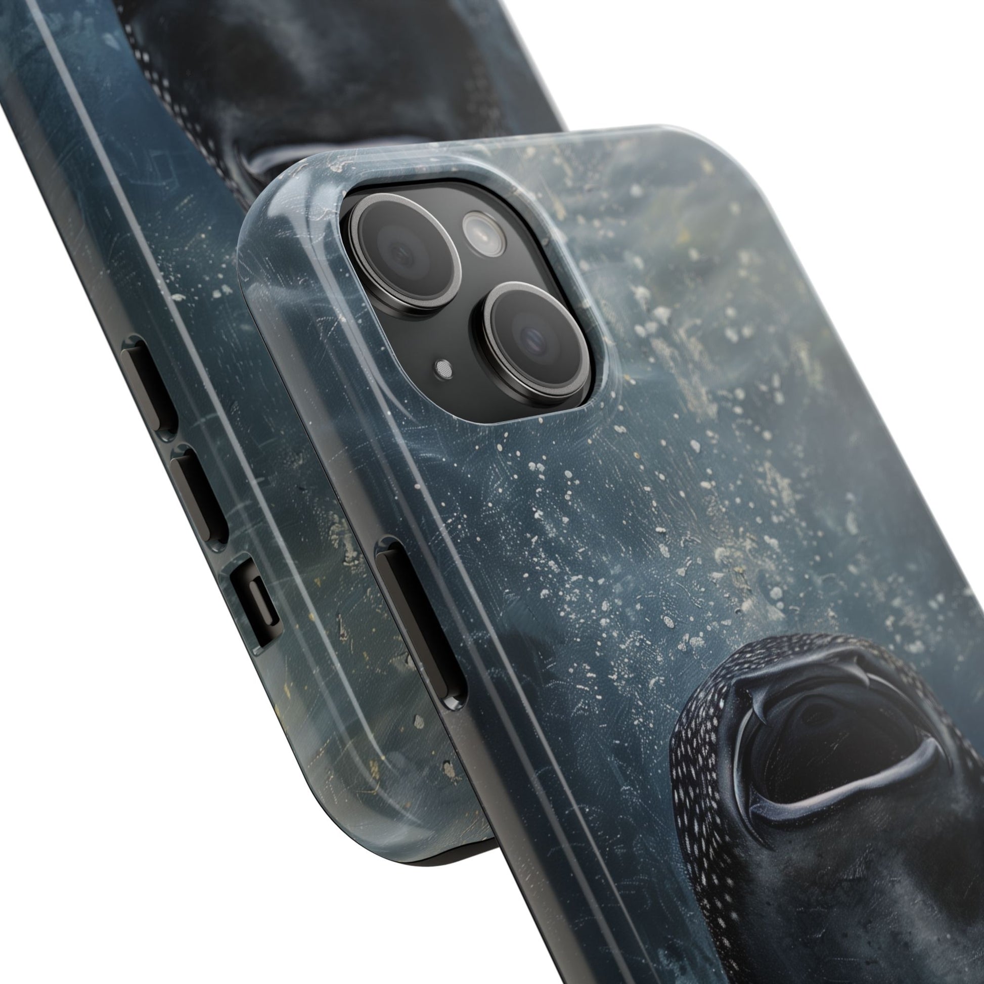 Rising Majesty: Whale Shark Feeding Tough Phone Case
