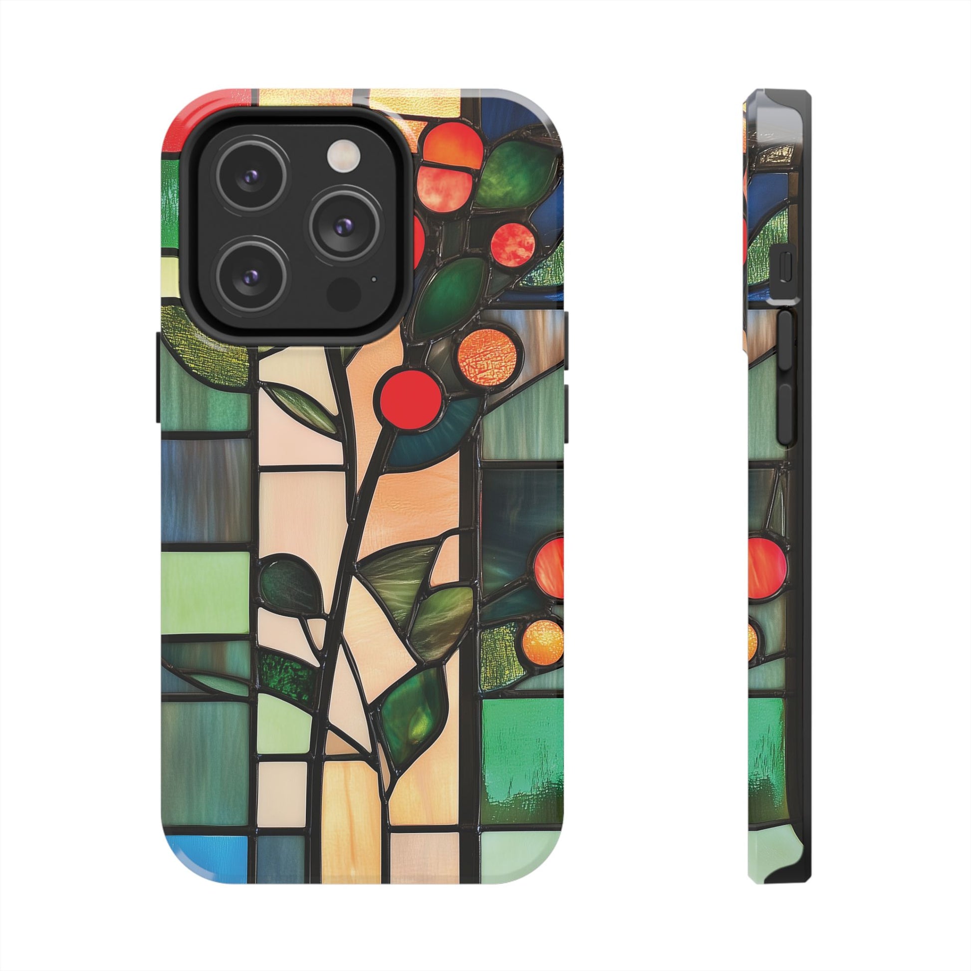 Stained Glass Phone Case Artistic iPhone Case Architectural Design, Art Deco iphone Case
