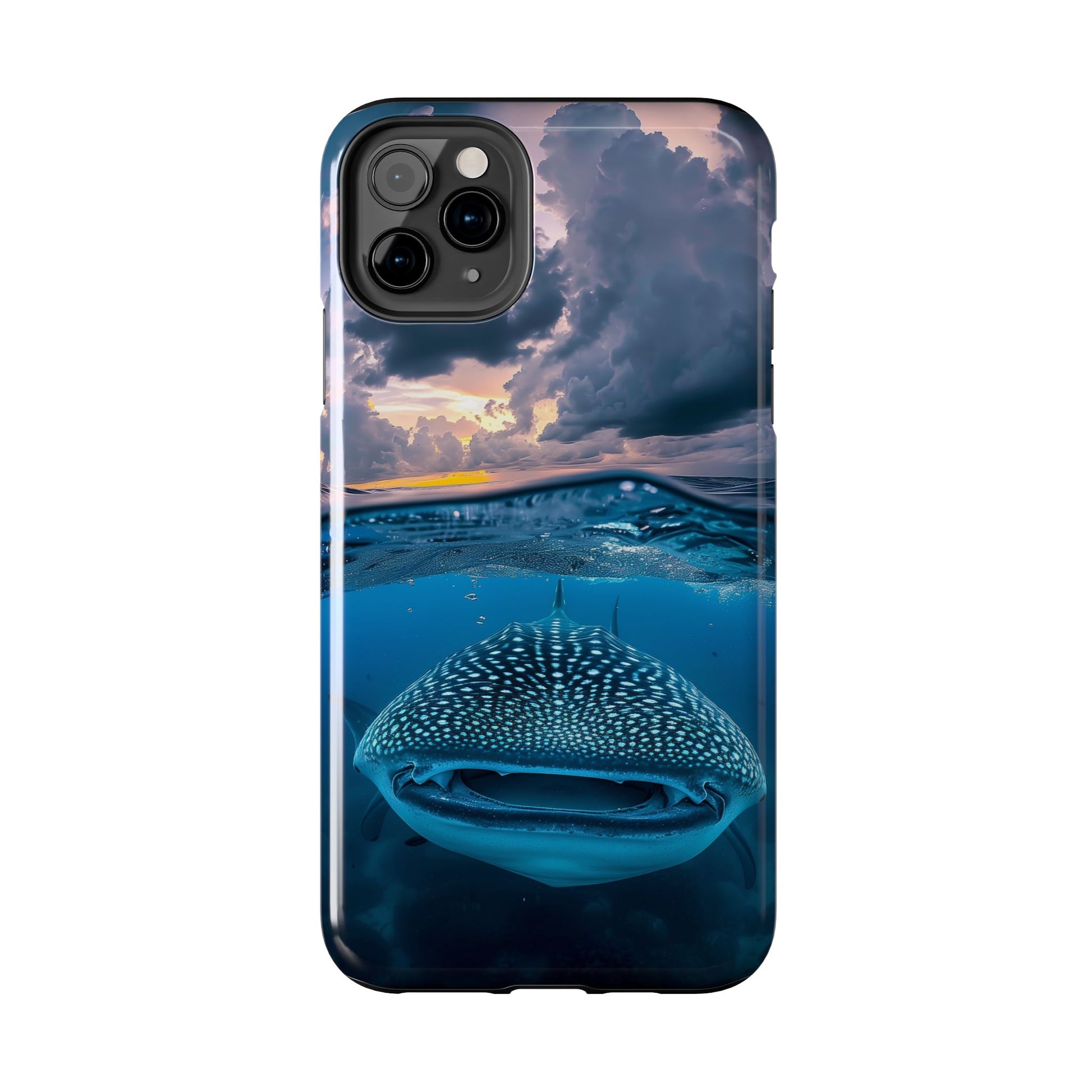 Majestic Encounter: Whale Shark Tough Phone Case