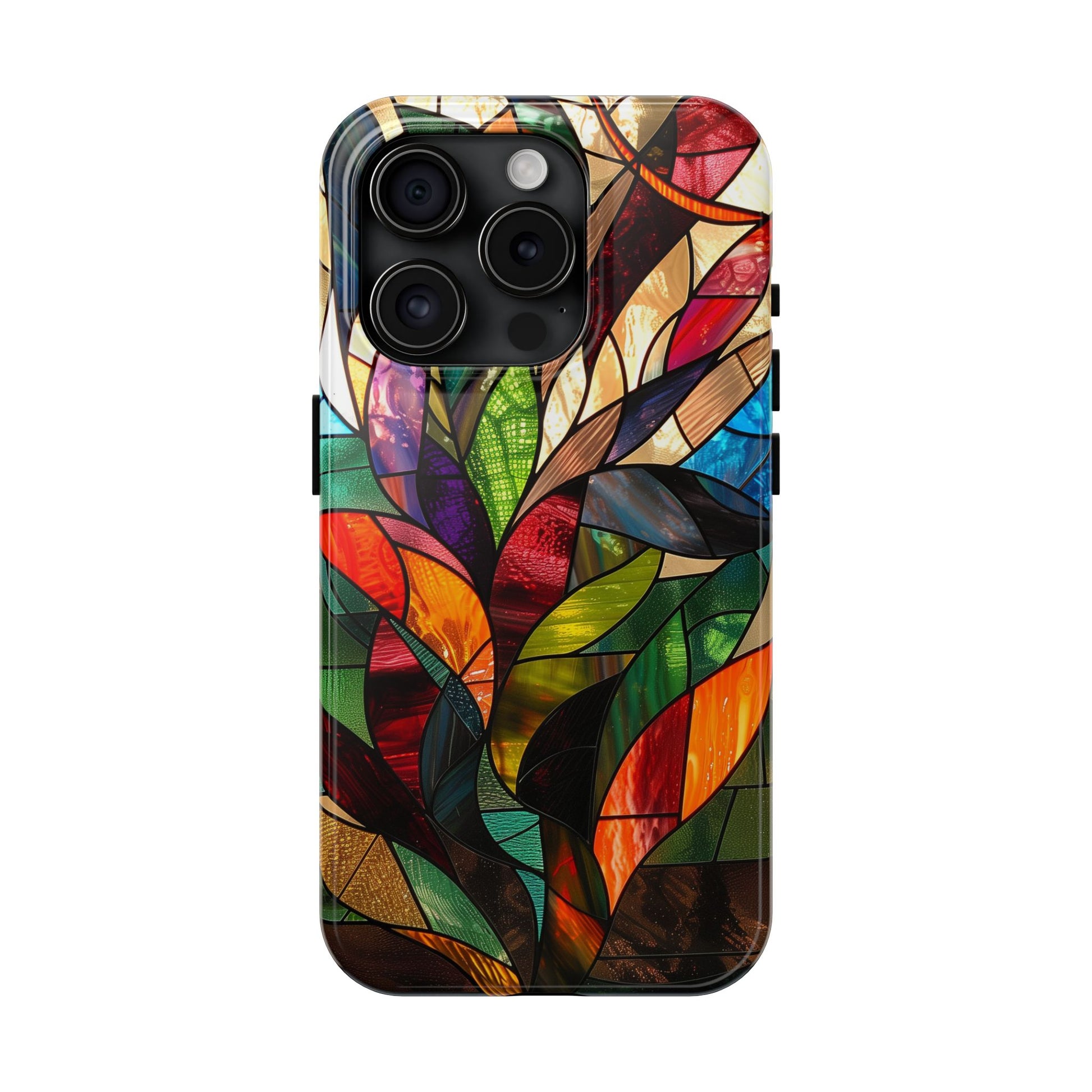 Frank Lloyd Wright Inspired Stained Glass Phone Case, Artistic iPhone Case, Architectural Design, Art Deco iphone Case, iphone 15 pro max