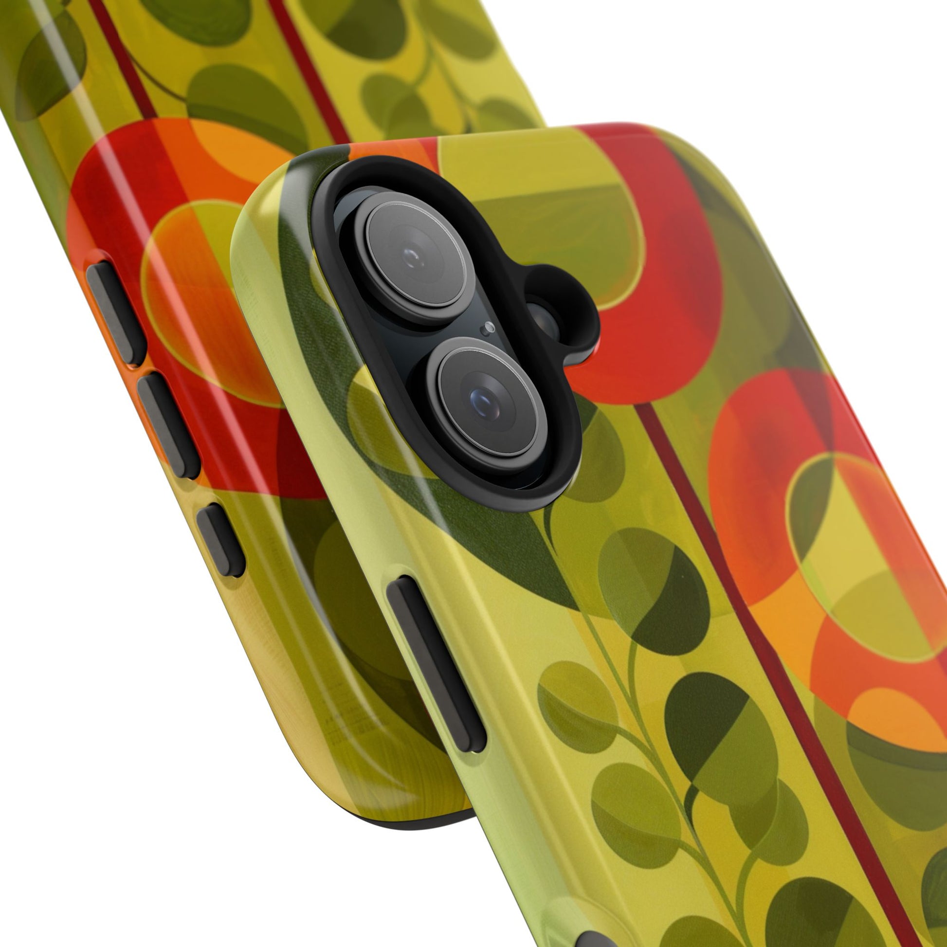 Atomic Flower Phone Case, Mid-Mod Phone Case, Artwork iPhone Case, Unique Floral Pattern Phone Case, Art Deco, Minimalist, Tough Iphone Case