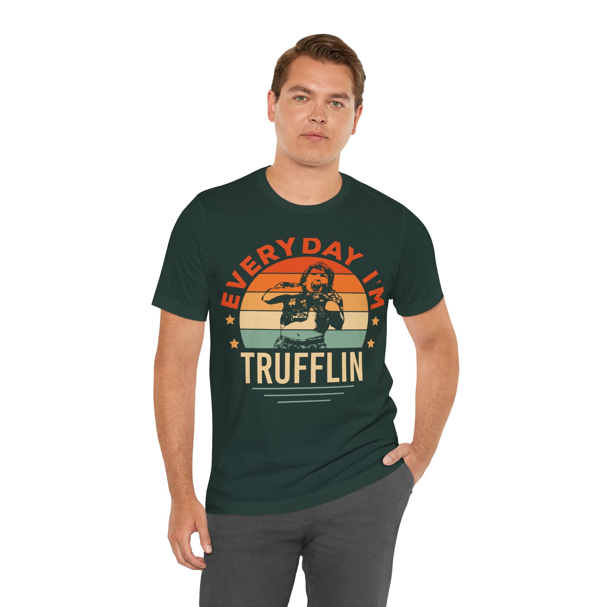 Everyday I’m Trufflin Goonies Inspired Retro Tee