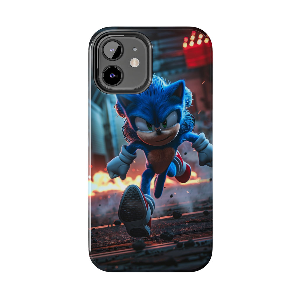 Durable Sonic Phone Case - Protective Sonic the Hedgehog Design - Tough Mobile Cover - Fun Video Game Phone Accessory