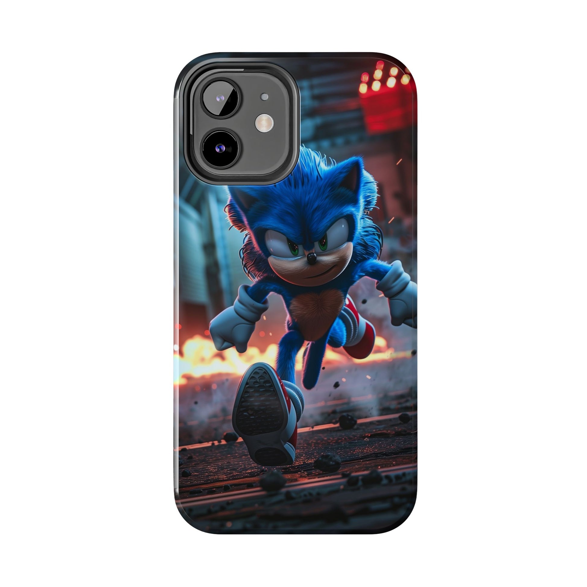 Durable Sonic Phone Case - Protective Sonic the Hedgehog Design - Tough Mobile Cover - Fun Video Game Phone Accessory