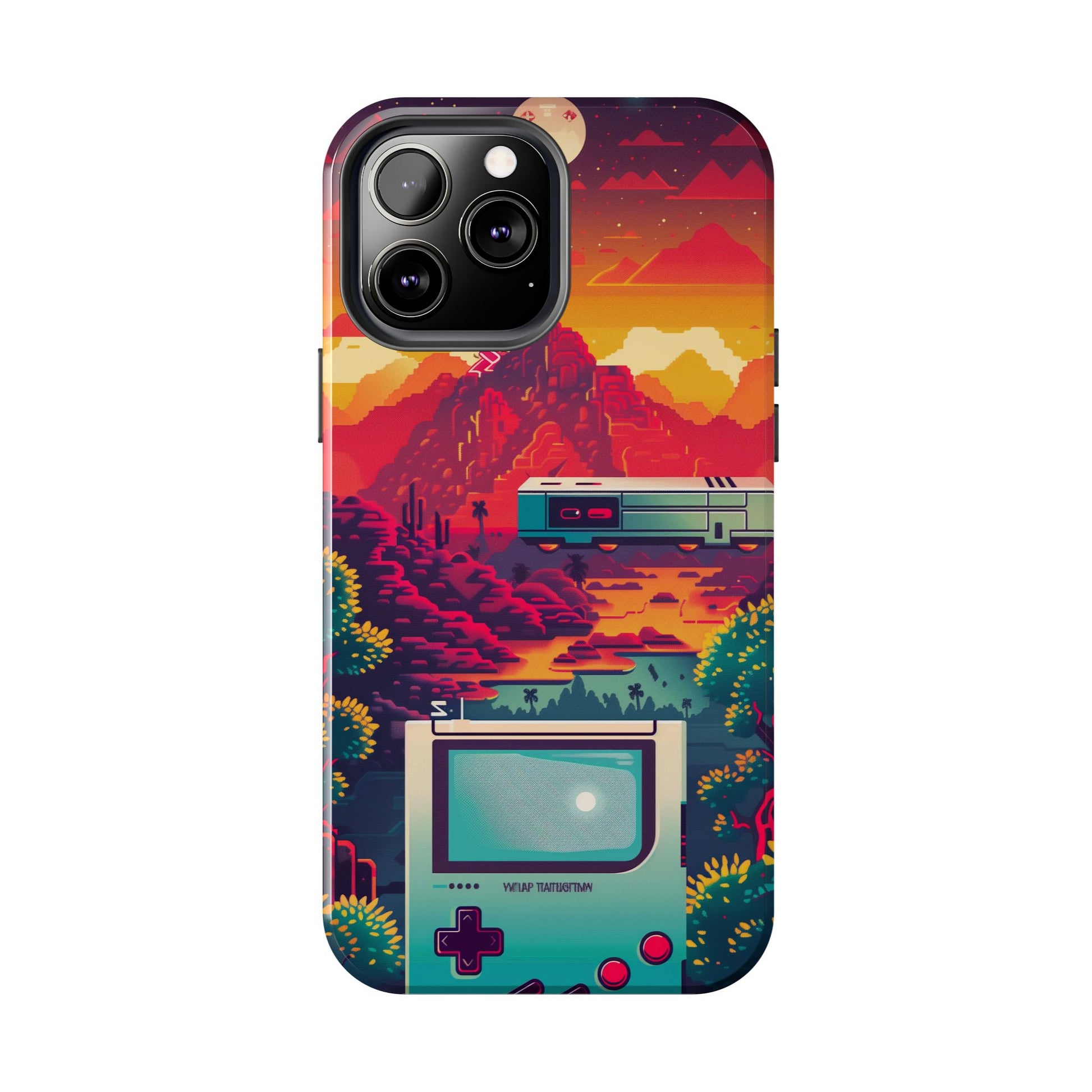Durable iPhone Case with Alternative Universe Game Console Design - Protective Phone Cover - Fun and Sturdy Gaming Accessory - Gamer Gift