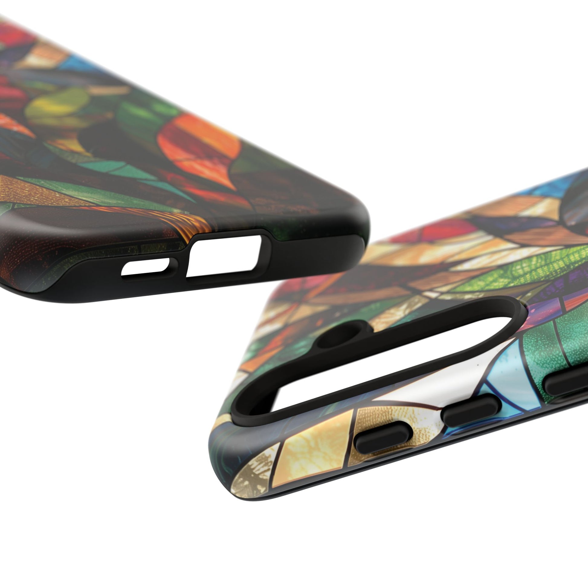 Frank Lloyd Wright Inspired Stained Glass Phone Case Mid Mod Geometric Artistic Architectural Design Art Deco iphone 13 14 15 16 Pro Max