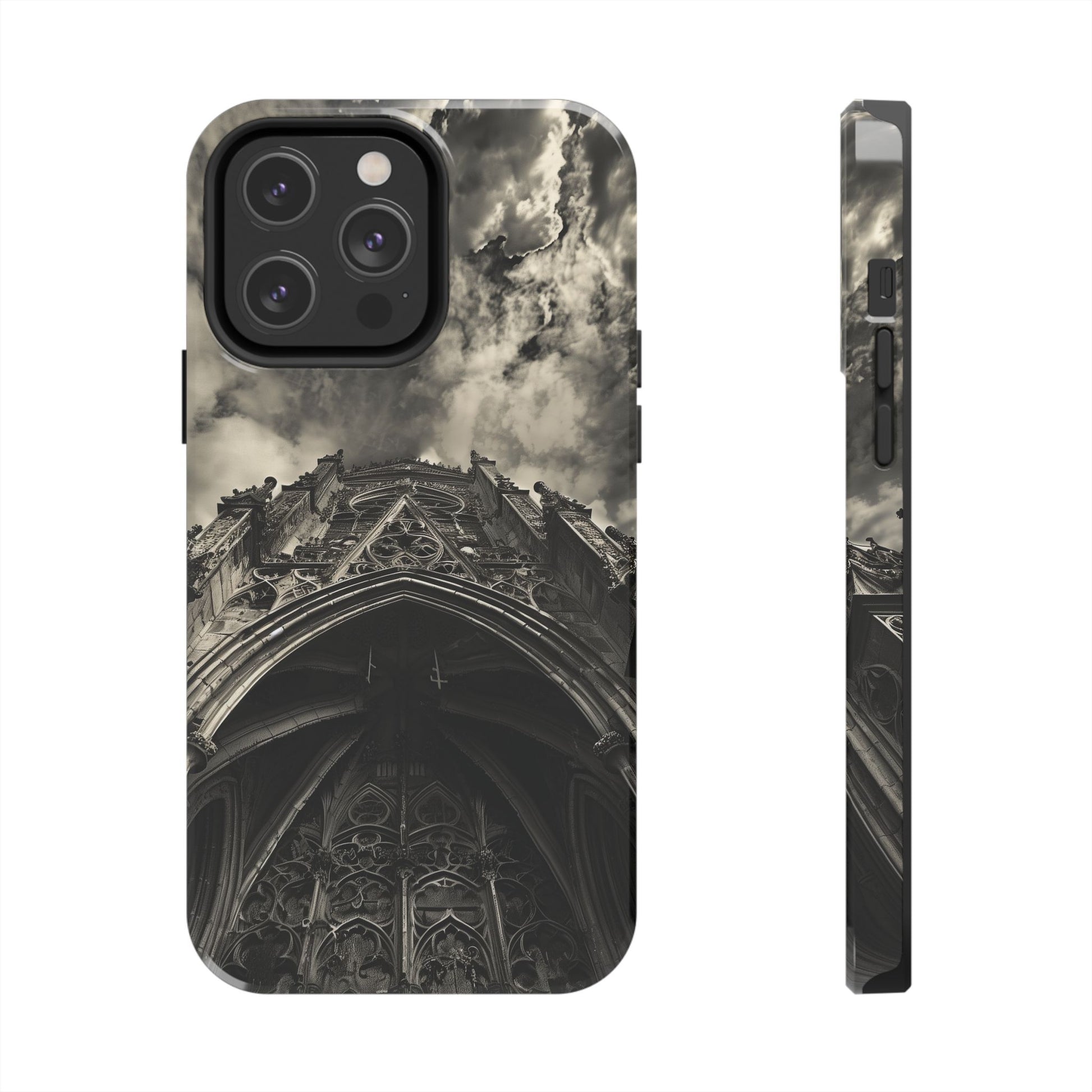 Gothic Art Phone Case Dark Academia, Cathedral Phone Case, Halloween Spooky Season, Gothic Architecture, Gargoyle Phone iPhone 15 Pro Max