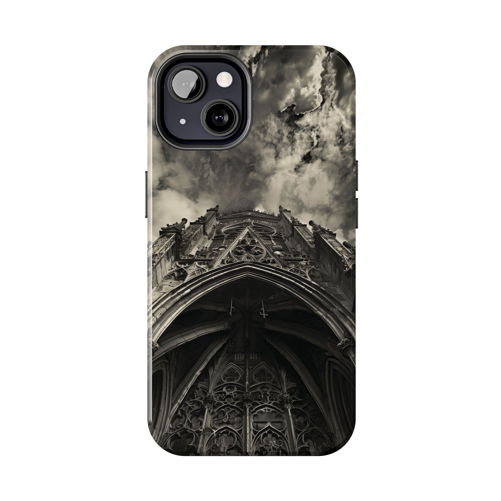 Gothic Art Phone Case Dark Academia, Cathedral Phone Case, Halloween Spooky Season, Gothic Architecture, Gargoyle Phone iPhone 15 Pro Max