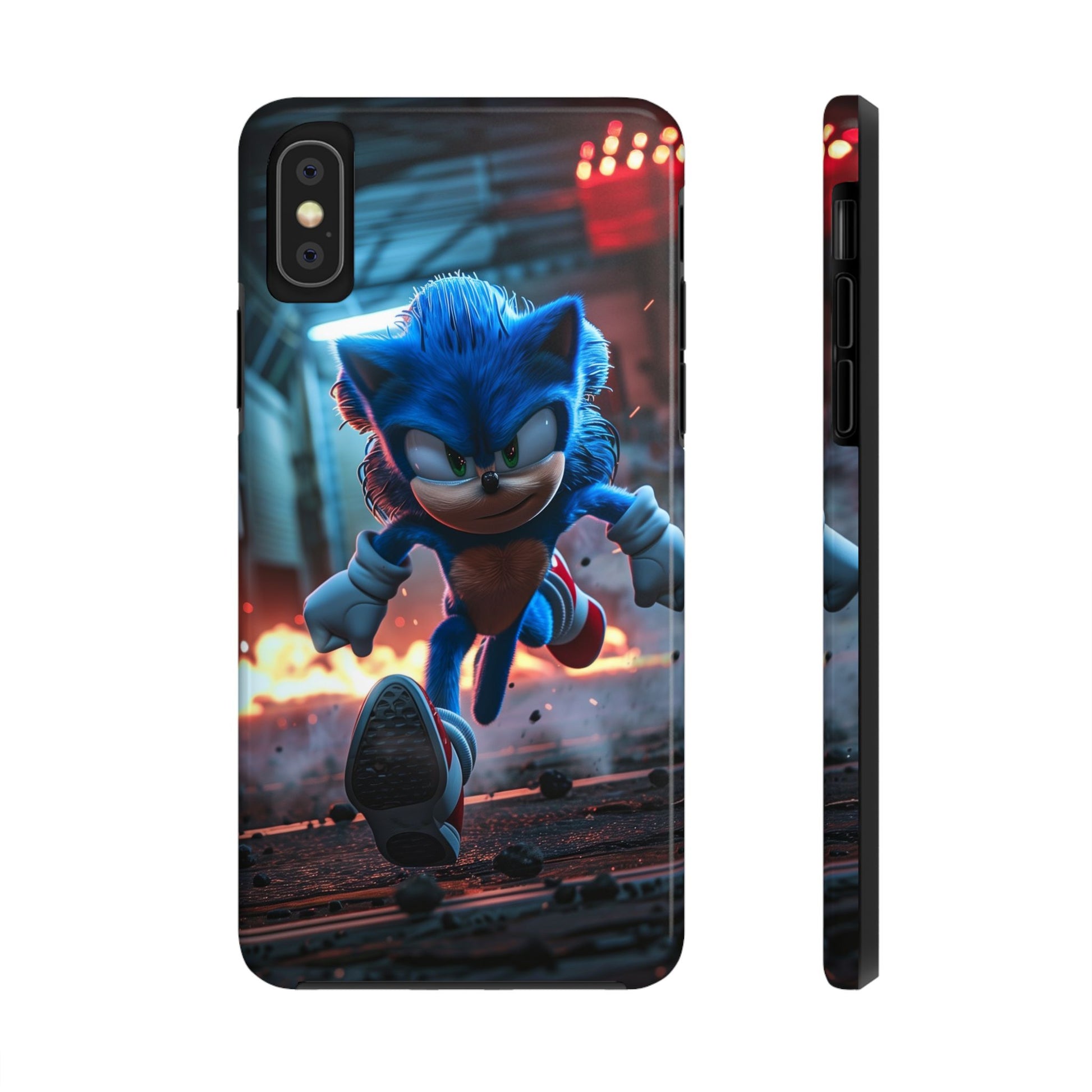 Durable Sonic Phone Case - Protective Sonic the Hedgehog Design - Tough Mobile Cover - Fun Video Game Phone Accessory