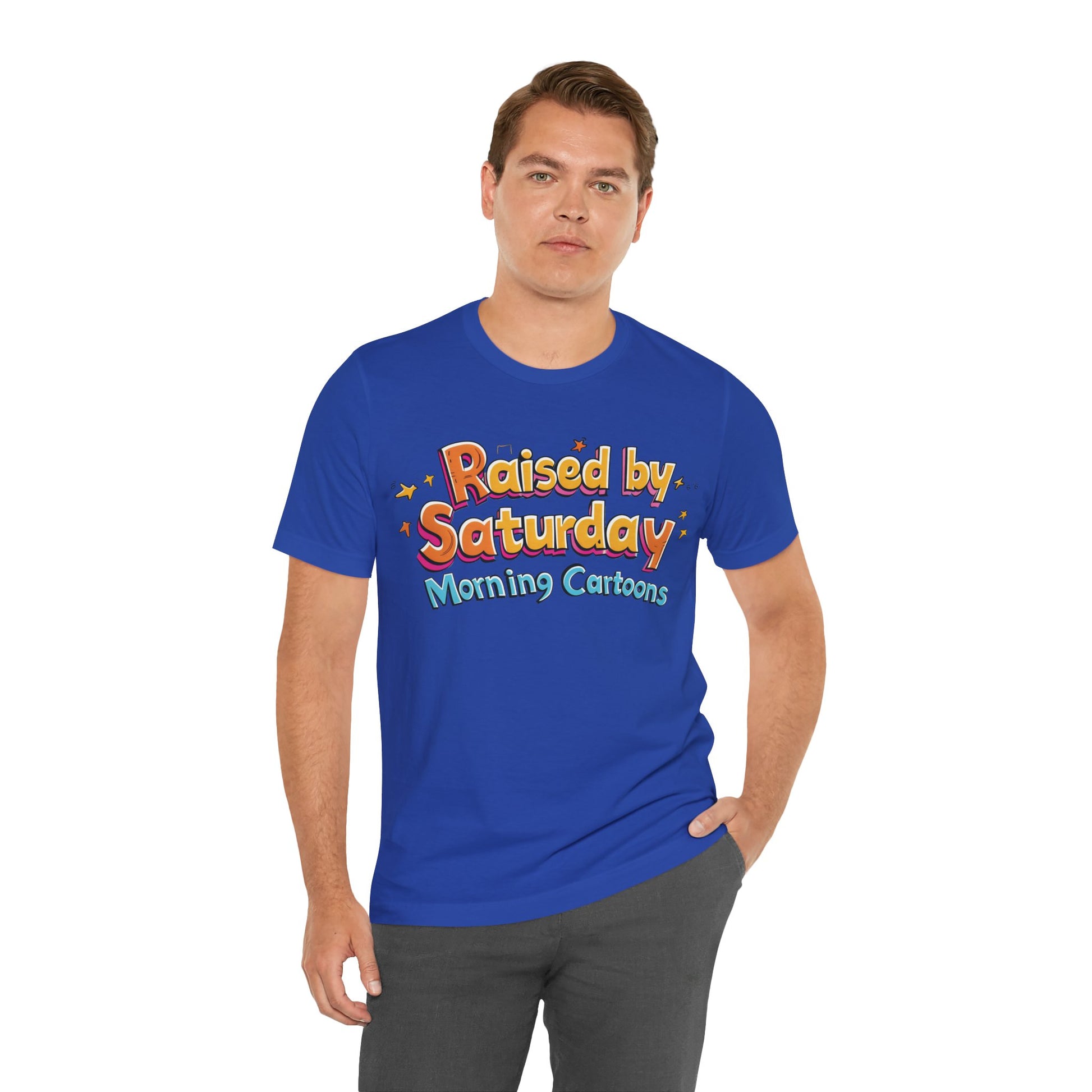 Custom Retro Cartoon Graphic tShirt, 80s 90s Saturday Morning Nostalgia, Custom Cartoon Graphic tShirt, Retro Cartoon Mens Shirt