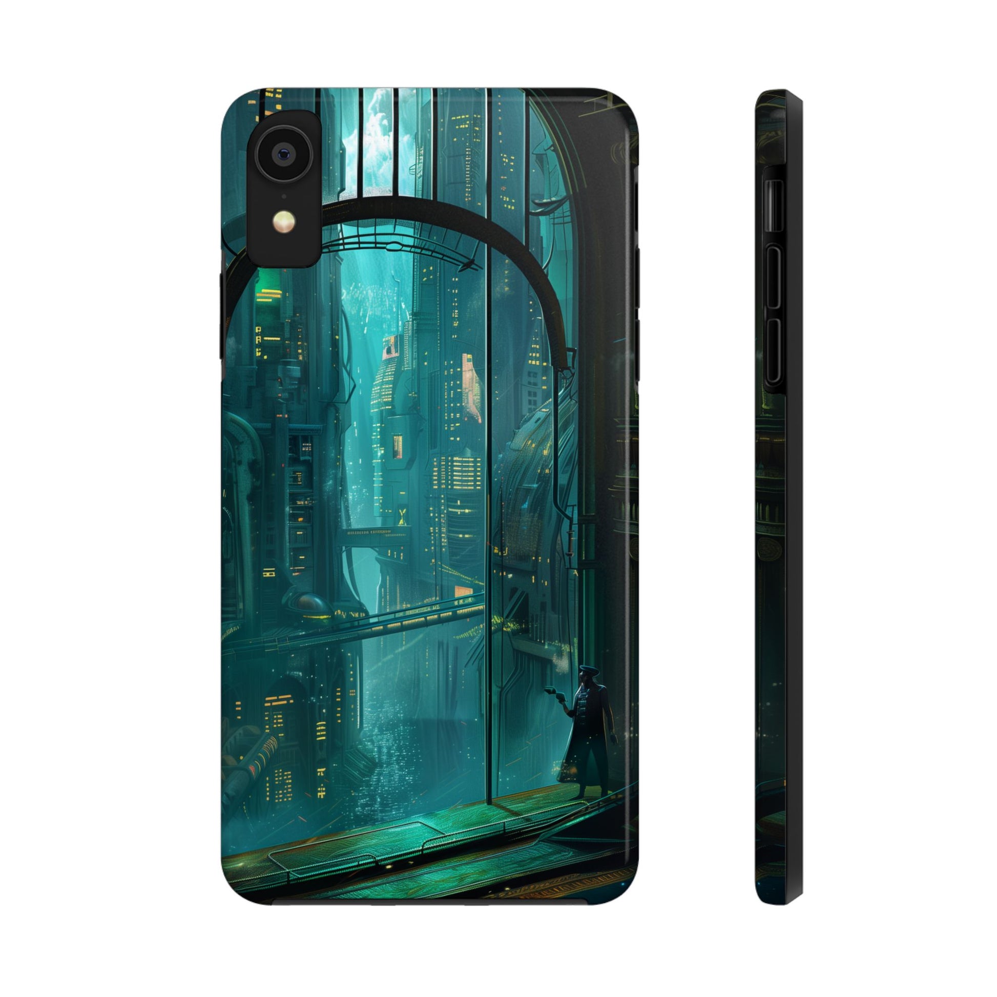 BioShock Inspired Phone Case - Underwater Art Deco City - Gaming Phone Cover - Unique Video Game Accessory