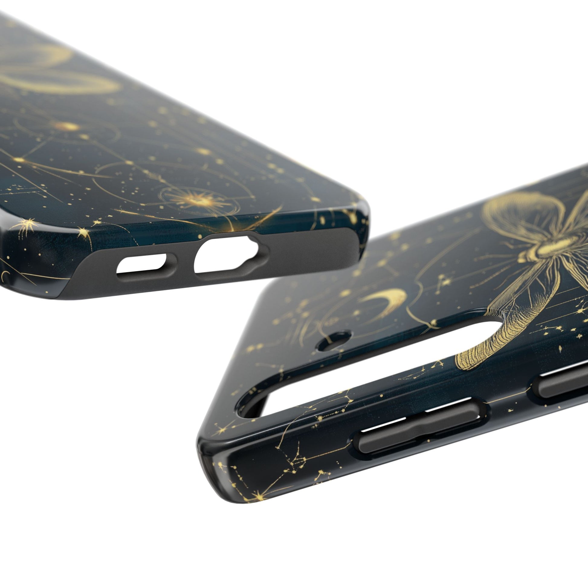 Celestial Dark Academia Phone Case Magical Moth Astrology Witchcraft Esoteric Entomology Nature Art Phone 13 14 15 Pro Max Samsung