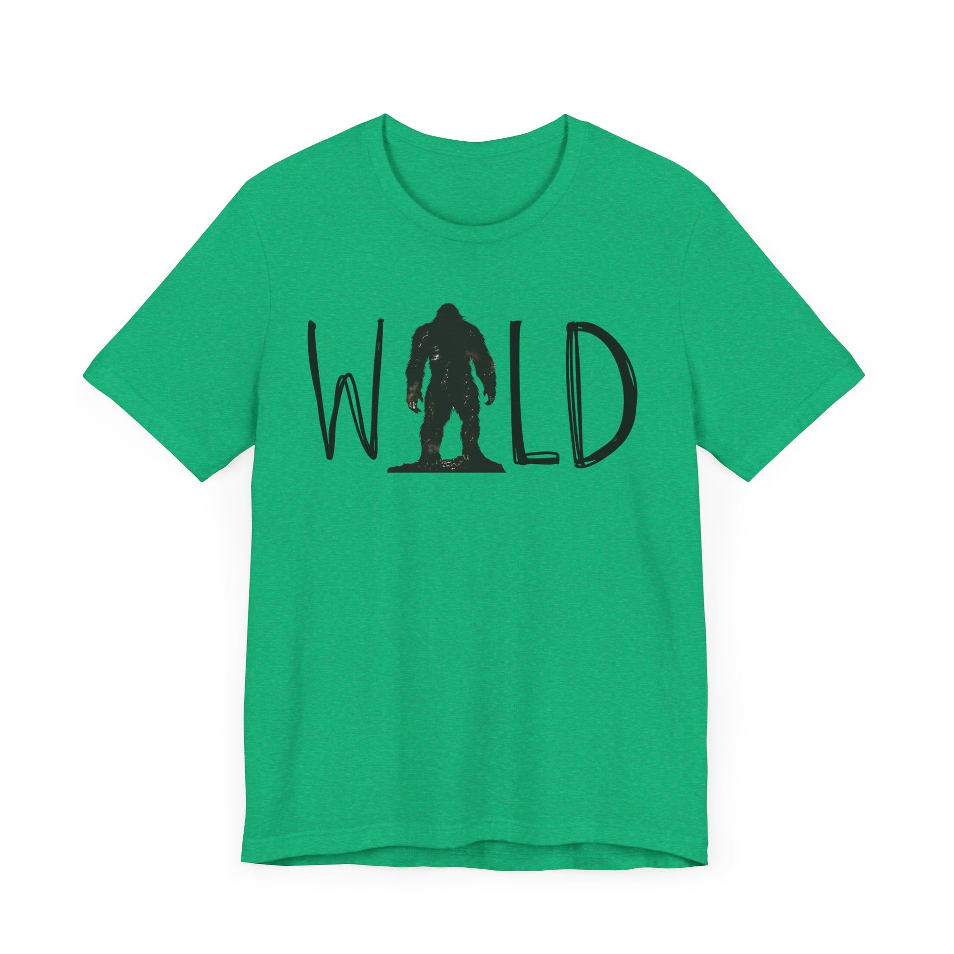 Wild Shirt, Bigfoot Tshirt, Bigfoot WILD Shirt, Camping Shirt, Outdoors Shirt, Bigfoot Shirt, Shirt for Camping, Camping Trip Shirt, Bigfoot