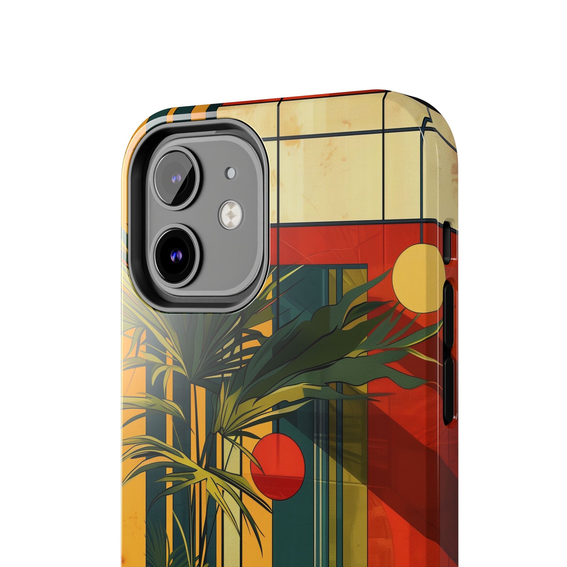 Frank Lloyd Wright Inspired Phone Case - Geometric Elegance and Architectural Beauty for iPhone Models