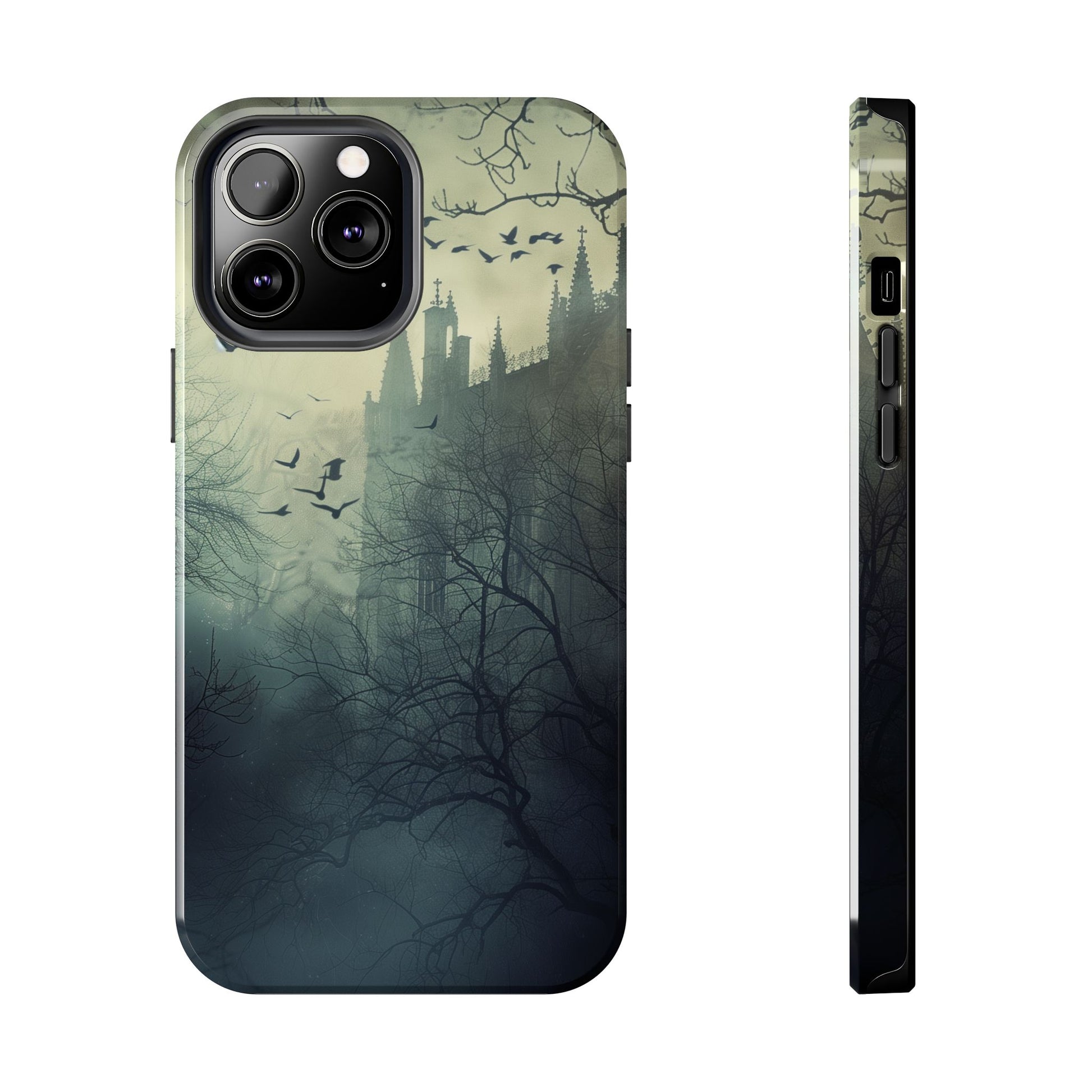 Gothic Architecture Phone Case, Dark Academia Phone Case, Moon and Tarot Case, Halloween Spooky Season, Dark Academia iPhone 15 Pro Max