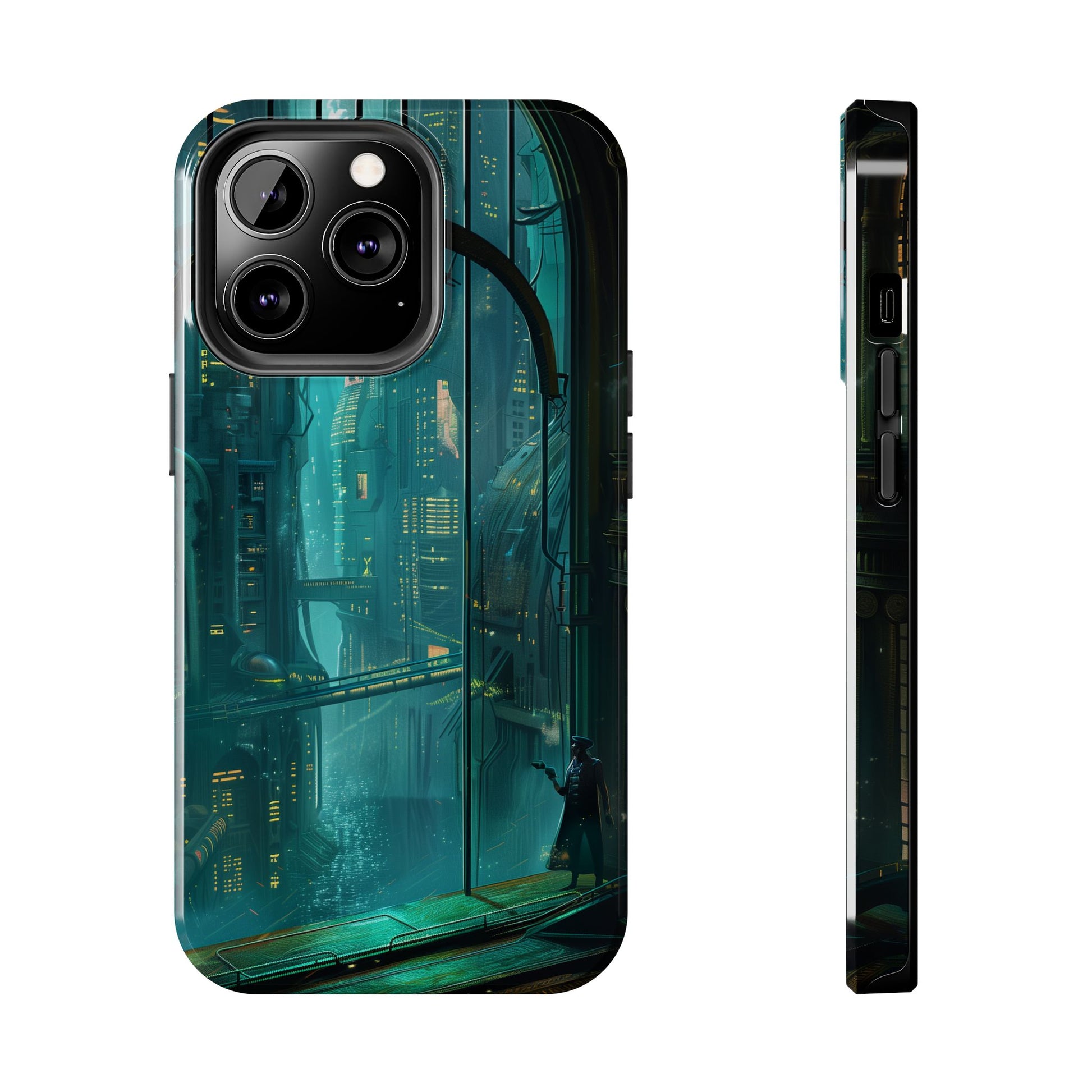 BioShock Inspired Phone Case - Underwater Art Deco City - Gaming Phone Cover - Unique Video Game Accessory