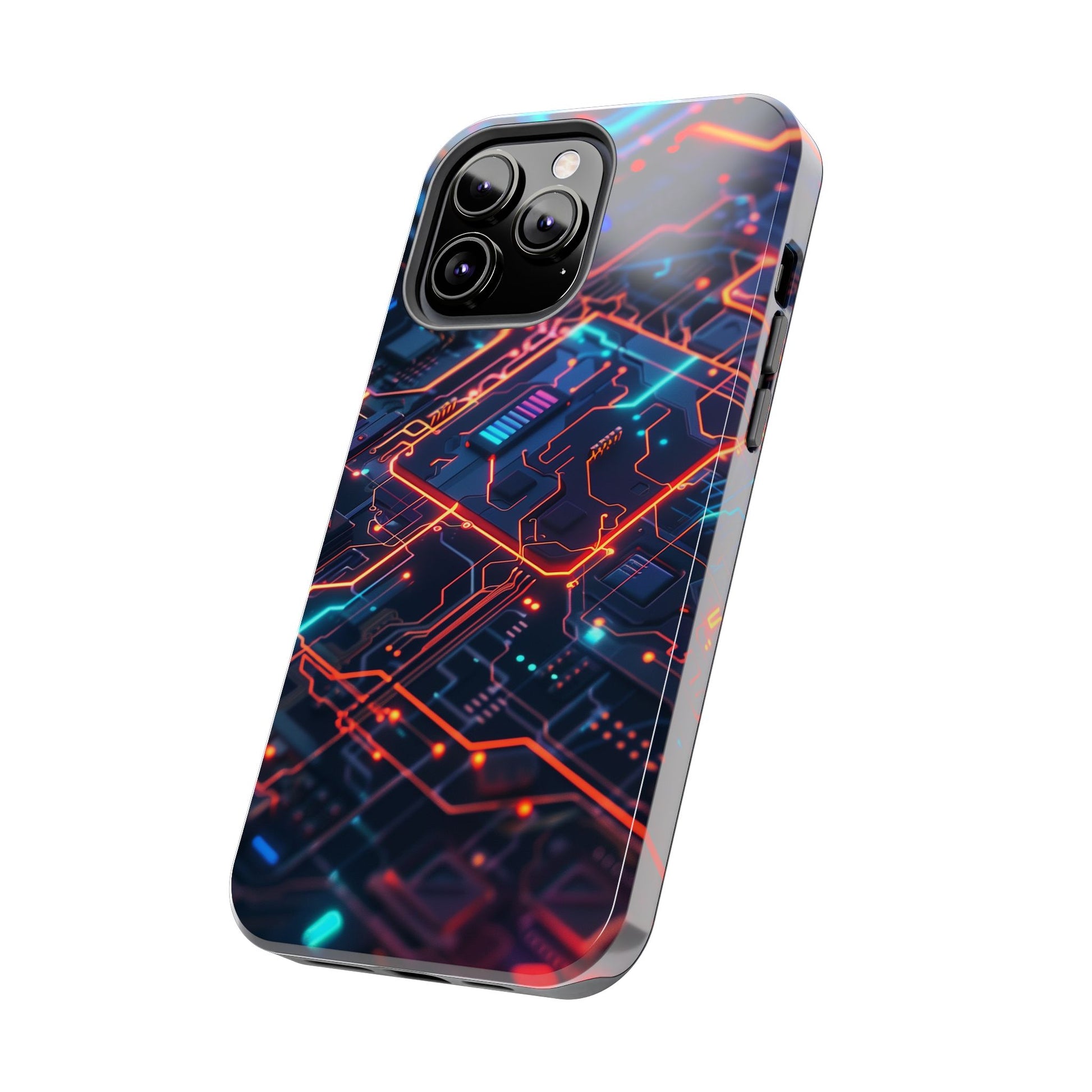 Circuit Board Phone Case, Futuristic Circuit Phone Case, High-Tech Gift, Custom Sci-Fi Phone Case, iphone 15 pro max