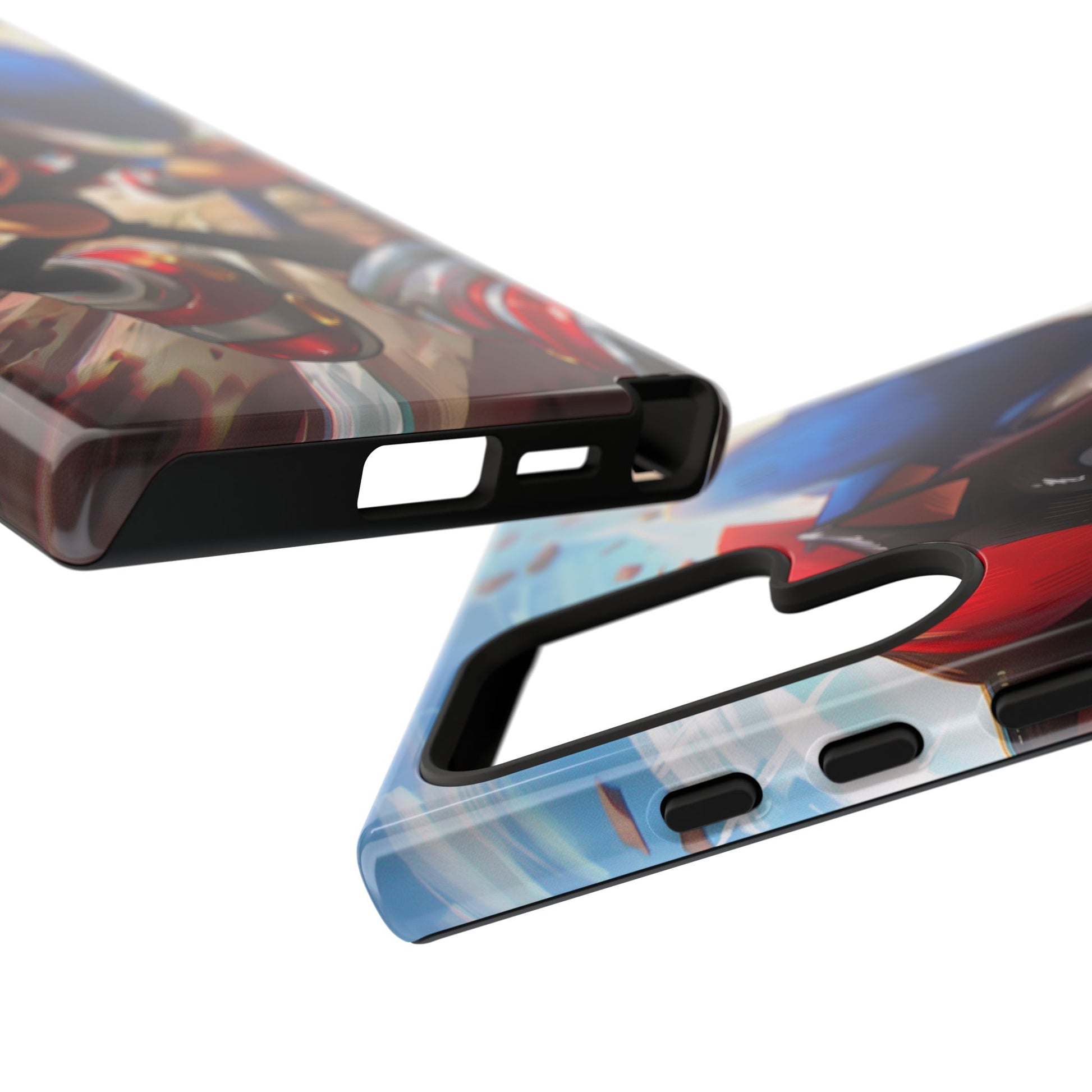 Sonic and Shadow Phone Case, Sonic and Shadow, Tough Android Case, Fun Video Game Phone Case, Retro Game Case, SEGA Video Game Android Case