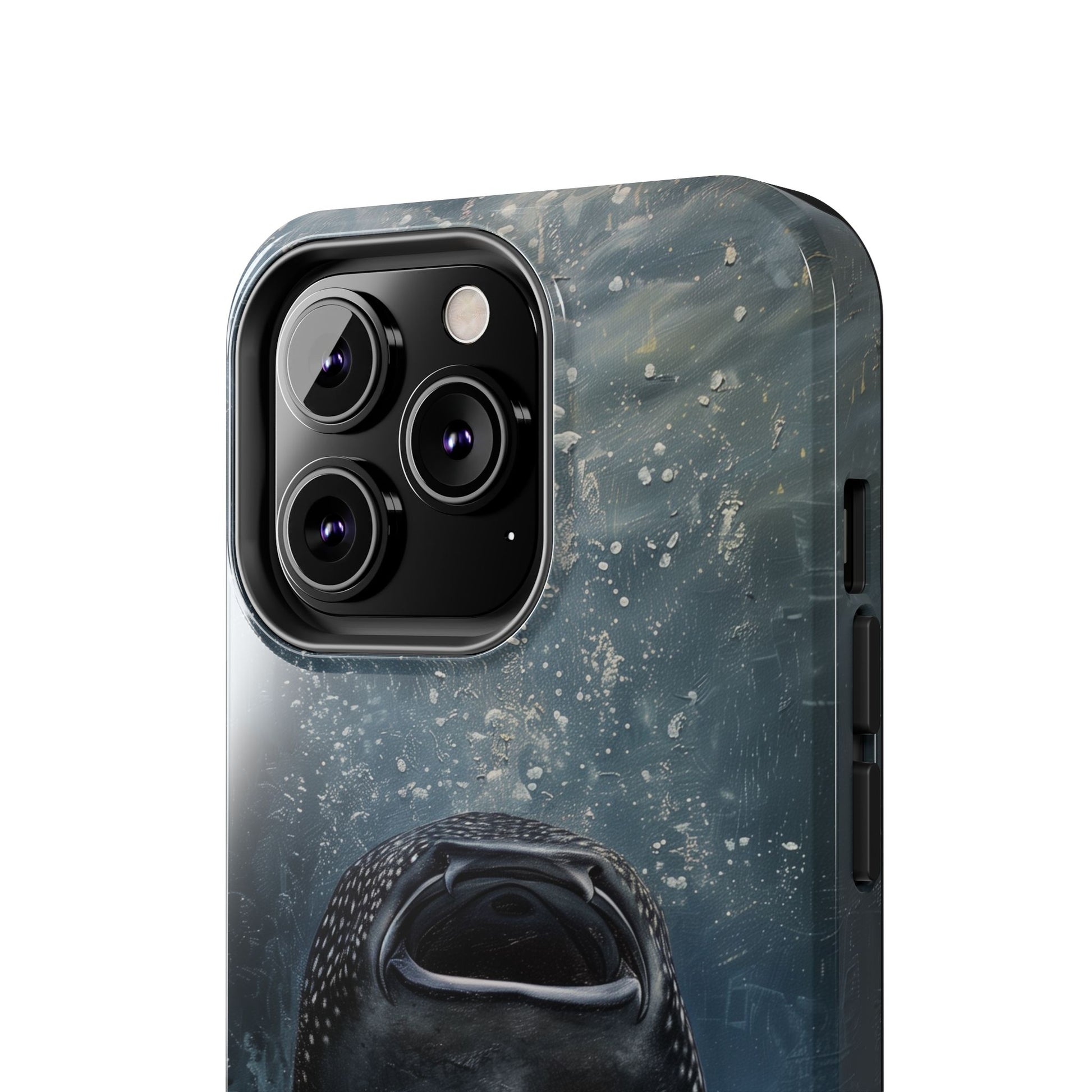 Rising Majesty: Whale Shark Feeding Tough Phone Case