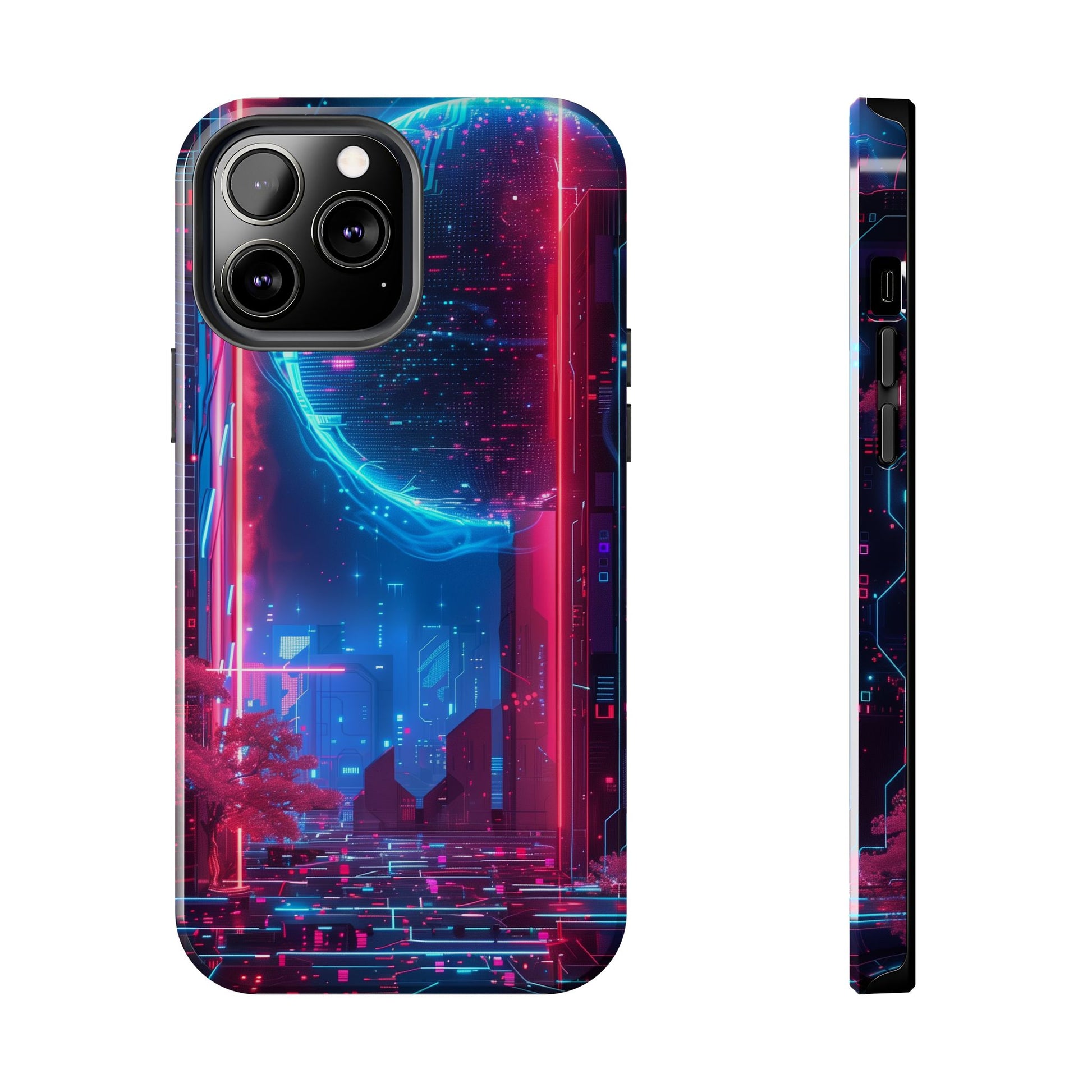 Circuit Board Phone Case, Futuristic Circuit Phone Case, High-Tech Gift, Custom Sci-Fi Phone Case, iphone 15 pro max