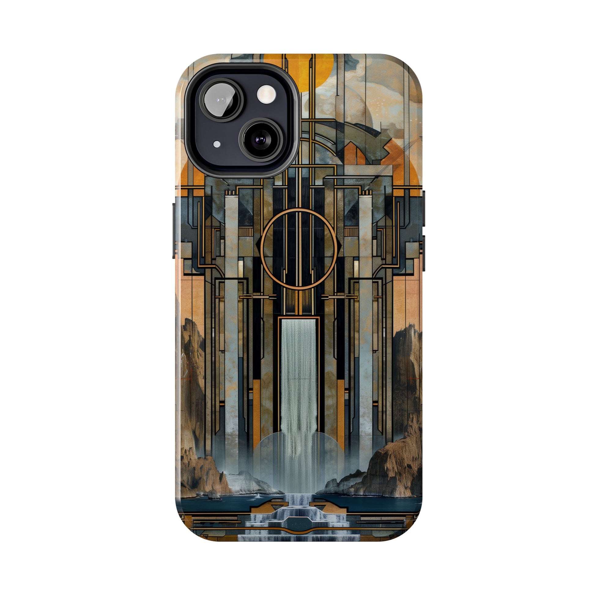 Falling Water Inspired Phone Case - Frank Lloyd Wright Design - Architectural Phone Cover - Unique Phone Accessory