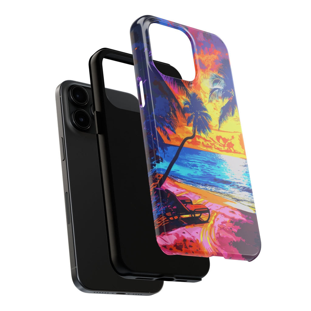 Sunset Bliss: Lisa Frank Style Phone Case