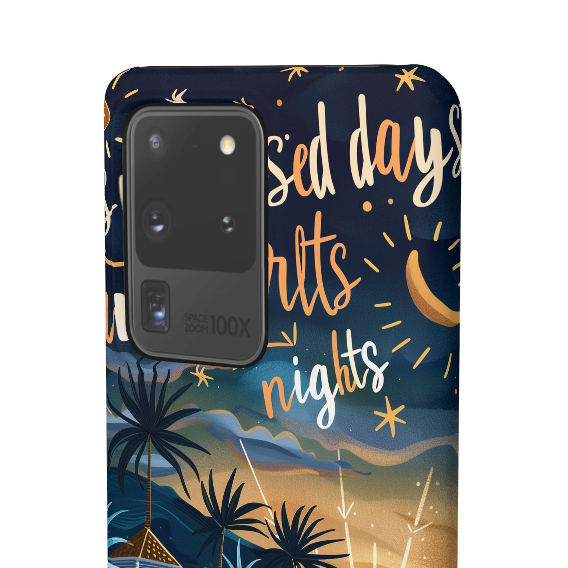 Sun Kissed Days and Starlit Nights Slim Case for Android
