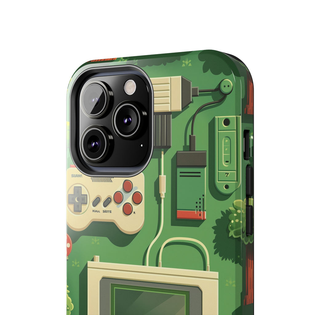 Durable iPhone Case with Alternative Universe Game Console Design - Protective Phone Cover - Fun and Sturdy Gaming Accessory - Gamer Gift