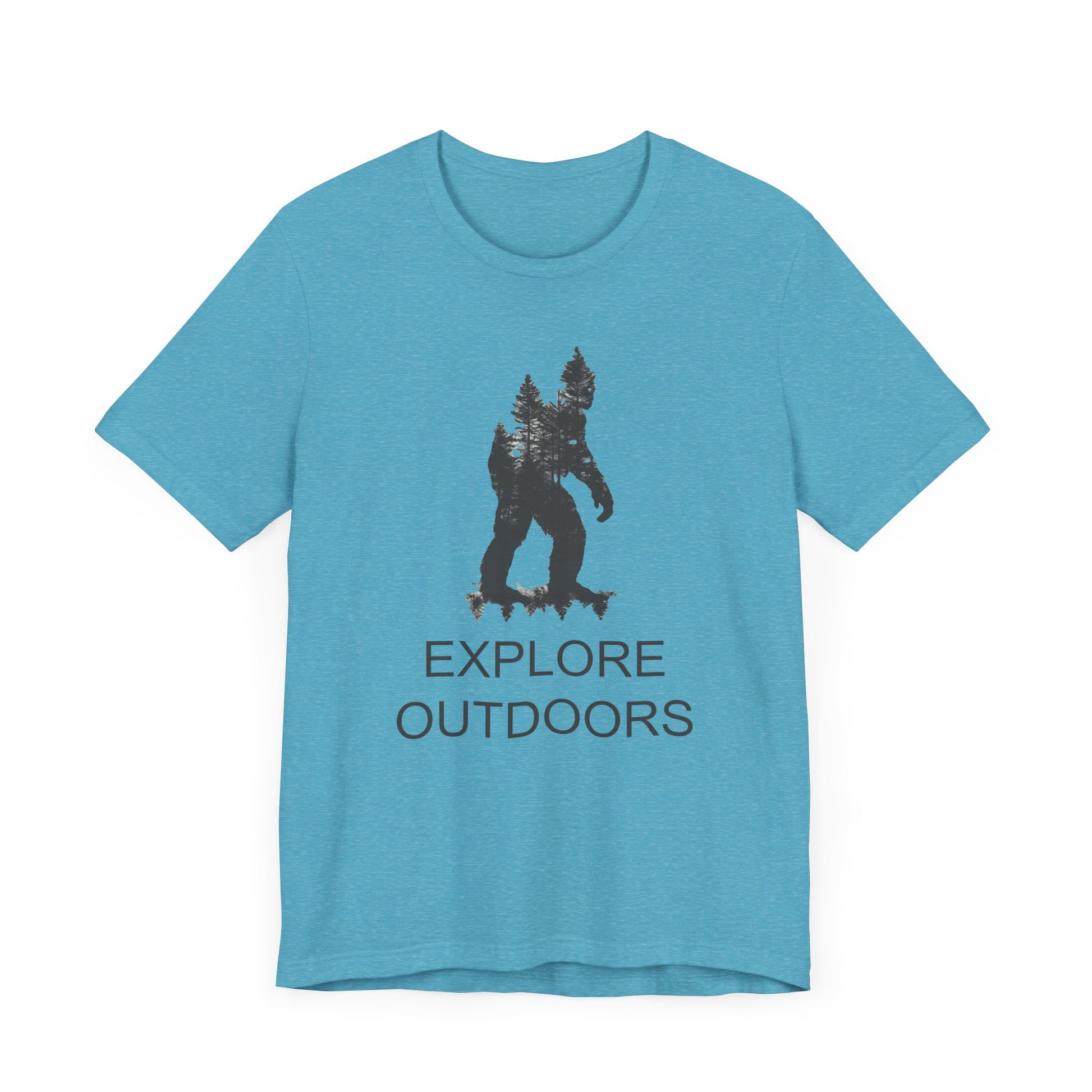 Bigfoot Shirt, Explore Outdoors, Bigfoot Outdoors Shirt, Camping Shirt, Bigfoot Shirt, Shirt for Camping, Camping Trip Shirt, Bigfoot