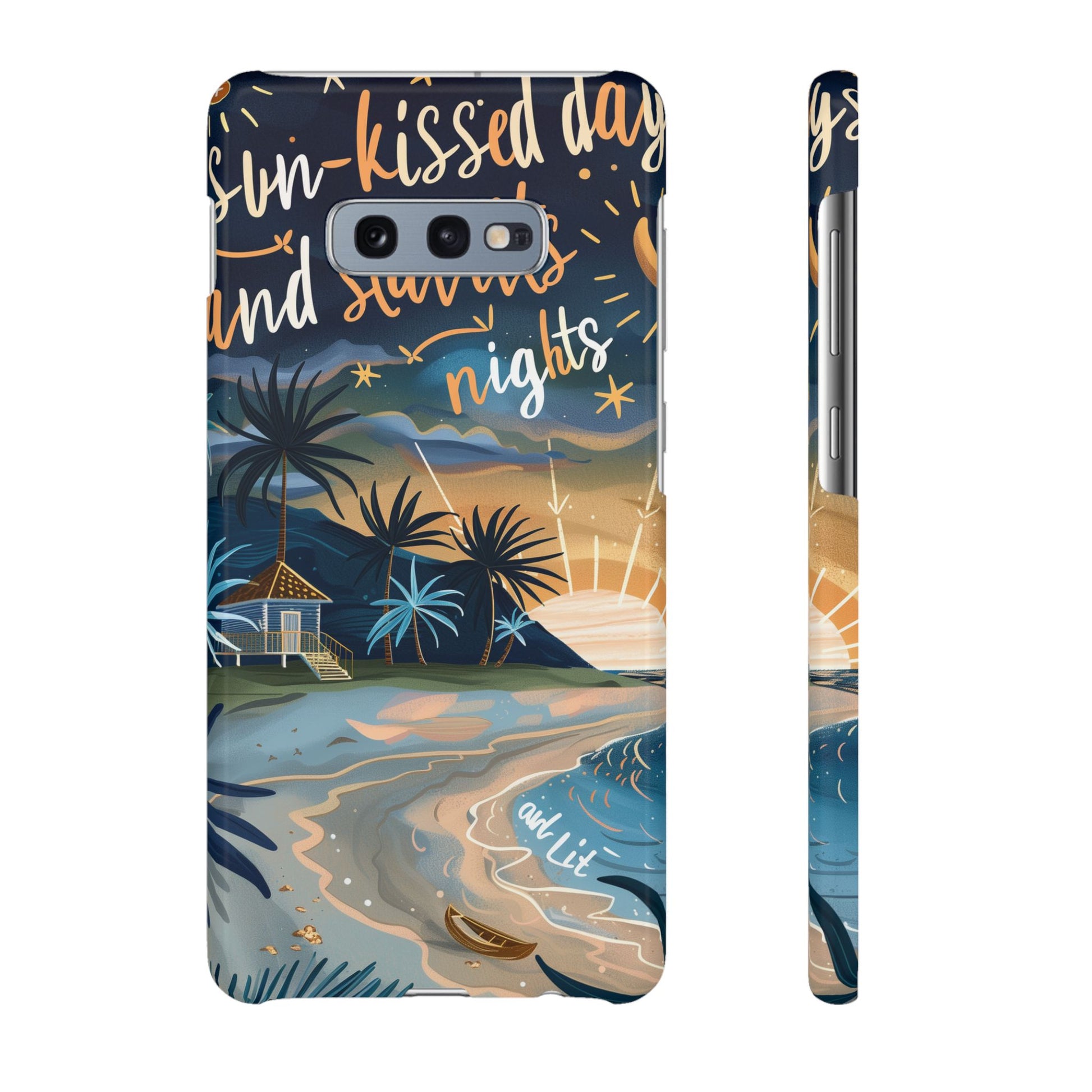 Sun Kissed Days and Starlit Nights Slim Case for Android