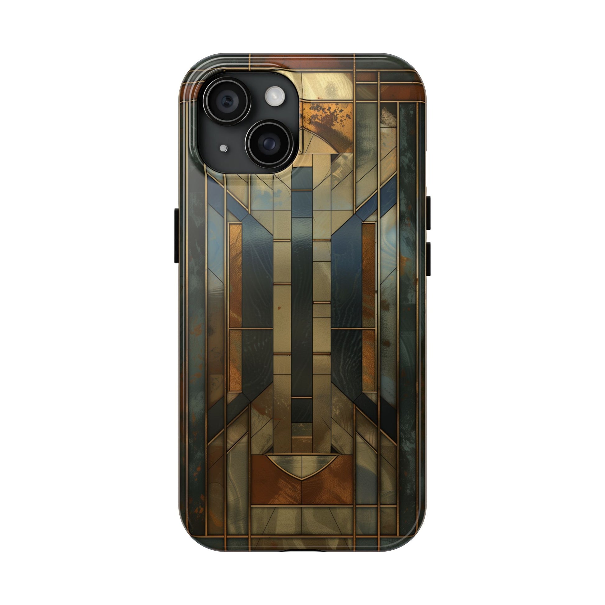 Frank Lloyd Wright Stained Glass Phone Case - Architectural Style Phone Cover - Stained Glass Design Phone Case - Unique Phone Accessory