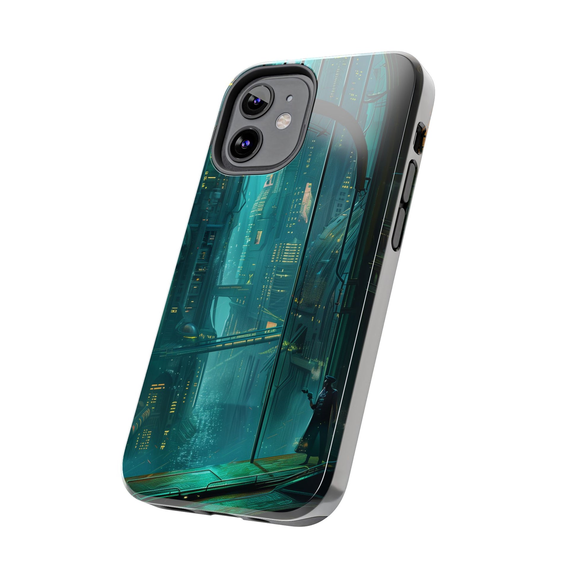 BioShock Inspired Phone Case - Underwater Art Deco City - Gaming Phone Cover - Unique Video Game Accessory