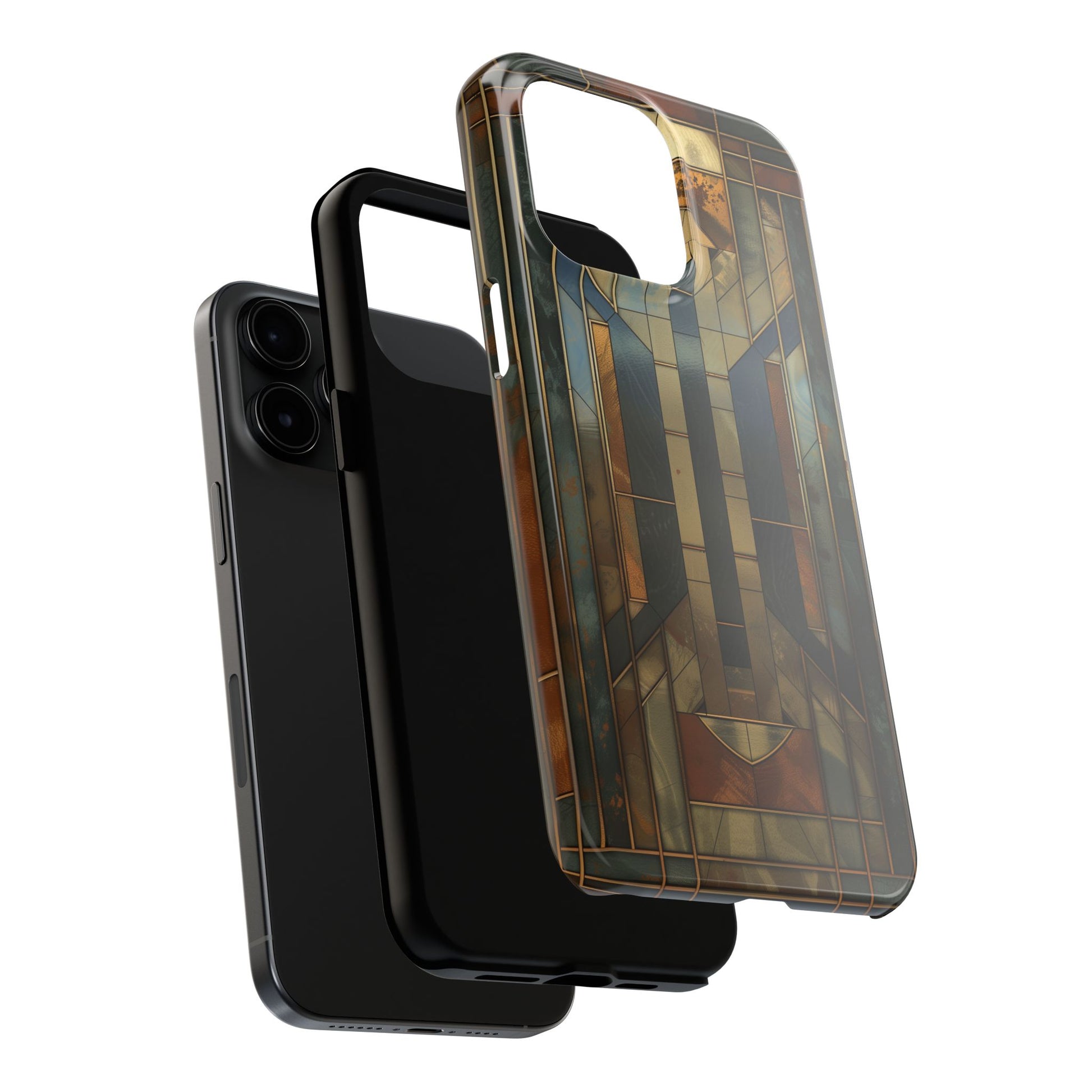 Frank Lloyd Wright Stained Glass Phone Case - Architectural Style Phone Cover - Stained Glass Design Phone Case - Unique Phone Accessory