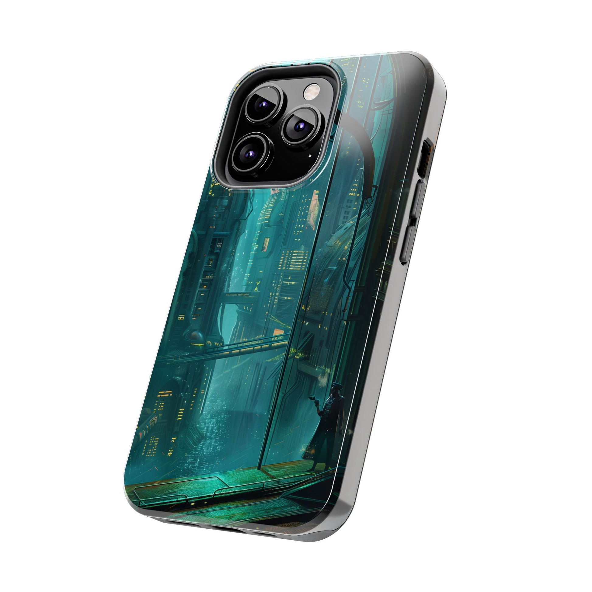 BioShock Inspired Phone Case - Underwater Art Deco City - Gaming Phone Cover - Unique Video Game Accessory