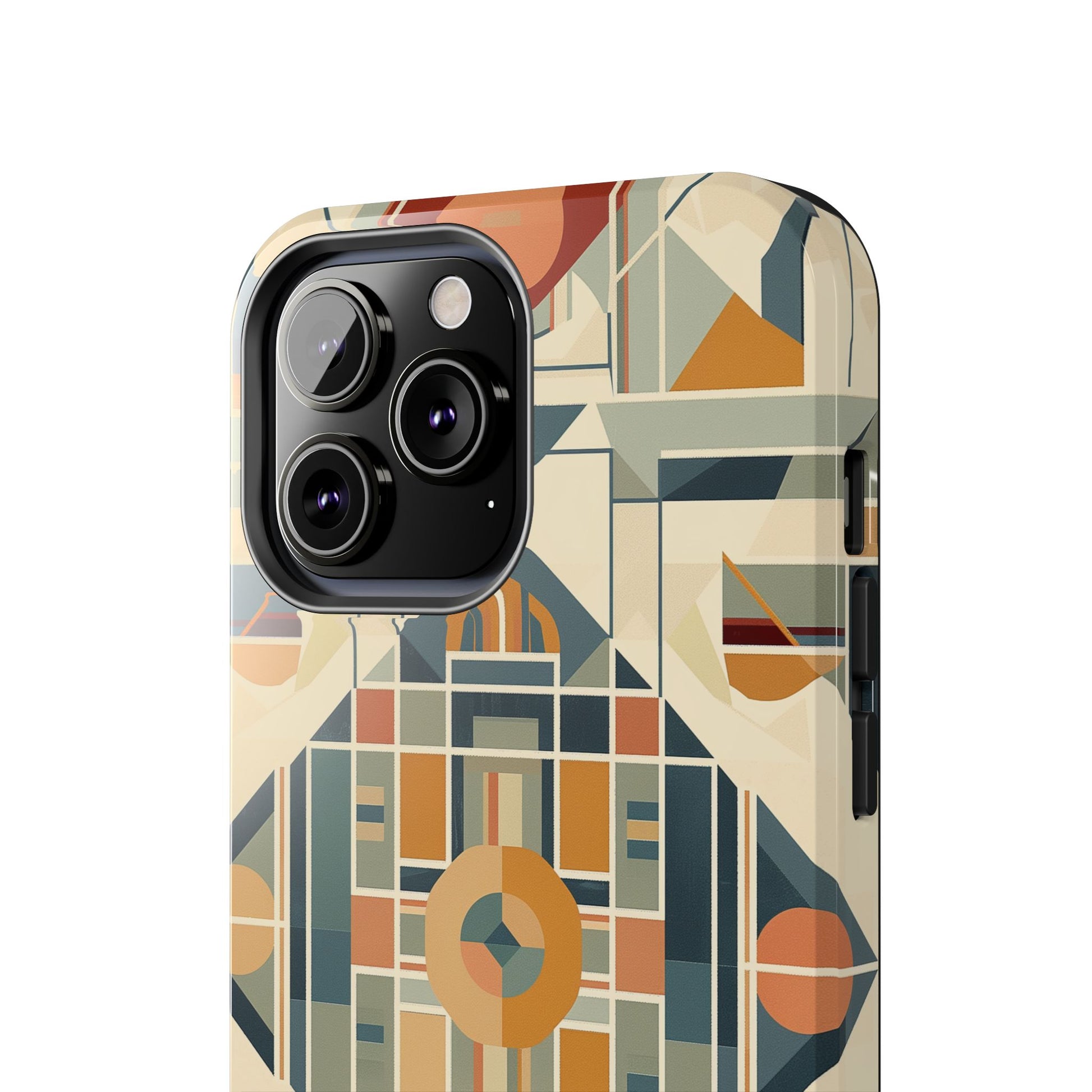 Diamond Frank Lloyd Wright Inspired Phone Case - Geometric Elegance for iPhone Models