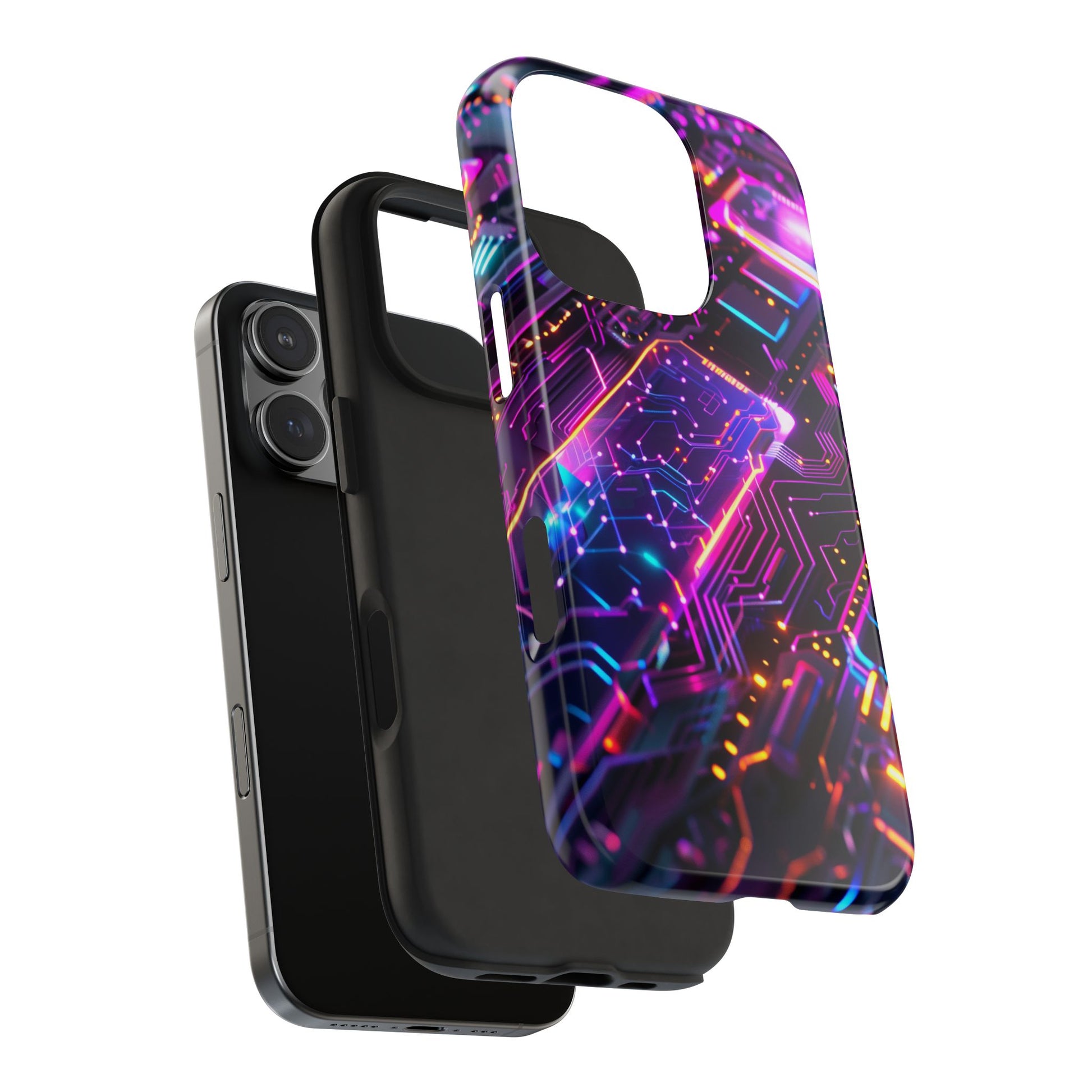 Circuit Board Phone Case, Futuristic Circuit Phone Case, High-Tech Gift, Custom Sci-Fi Phone Case, iphone 15 pro max