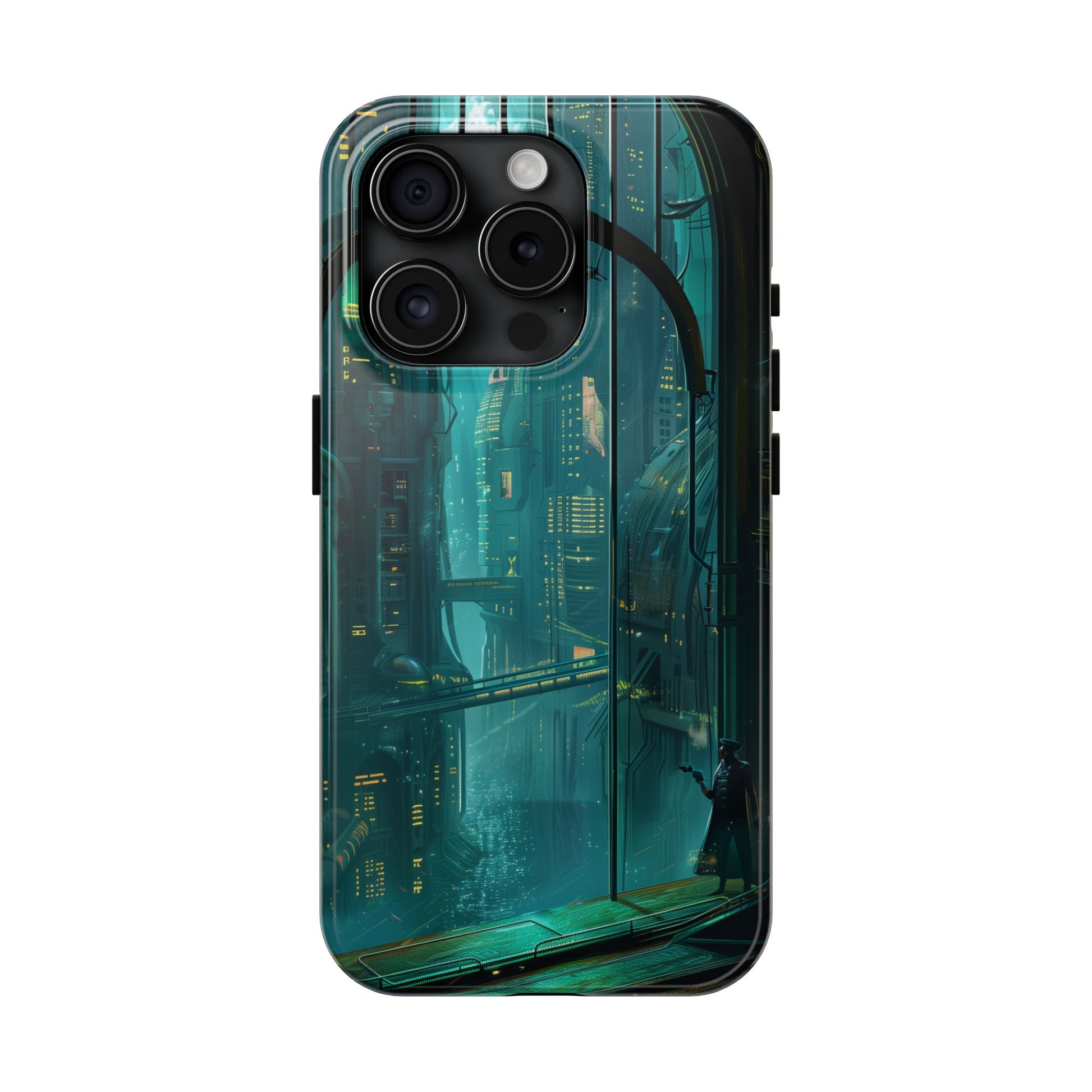 BioShock Inspired Phone Case - Underwater Art Deco City - Gaming Phone Cover - Unique Video Game Accessory
