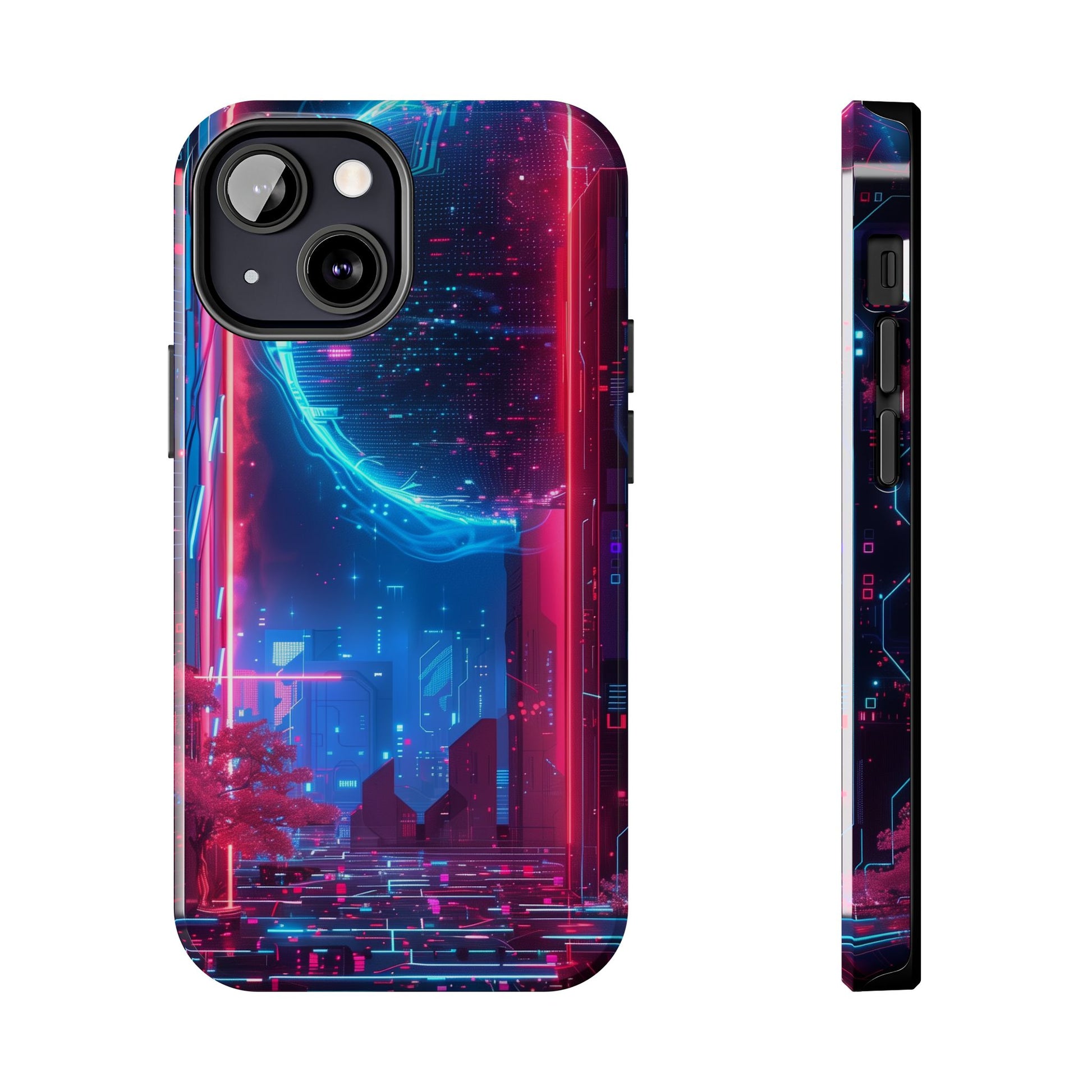 Circuit Board Phone Case, Futuristic Circuit Phone Case, High-Tech Gift, Custom Sci-Fi Phone Case, iphone 15 pro max
