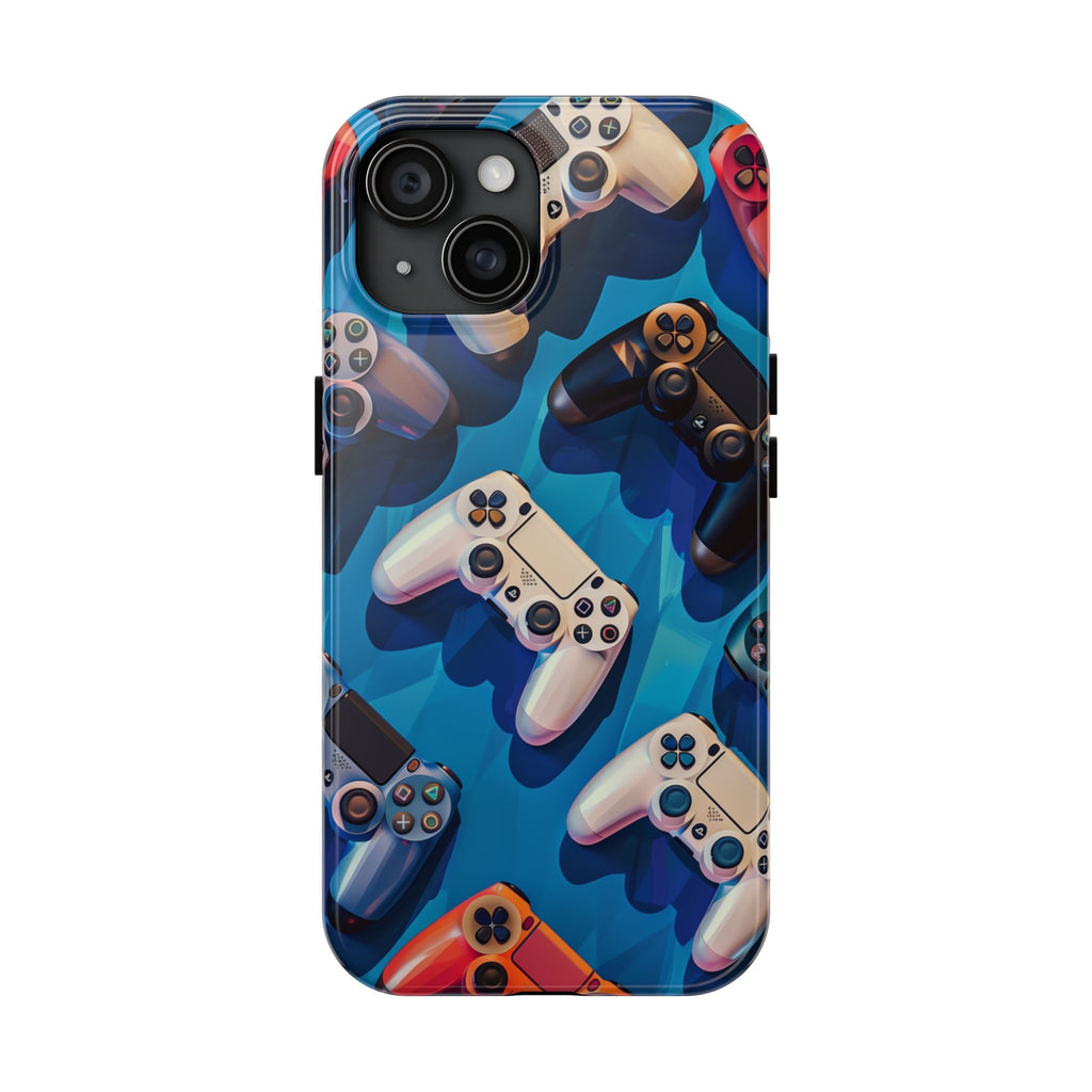 Video Game Controllers iPhone Case - Gamer Tough Phone Cover - Modern Gaming