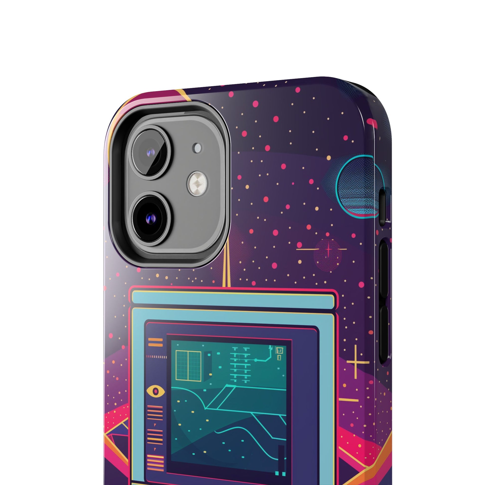 Durable iPhone Case with Alternative Universe Game Console Design - Protective Phone Cover - Fun and Sturdy Gaming Accessory - Gamer Gift