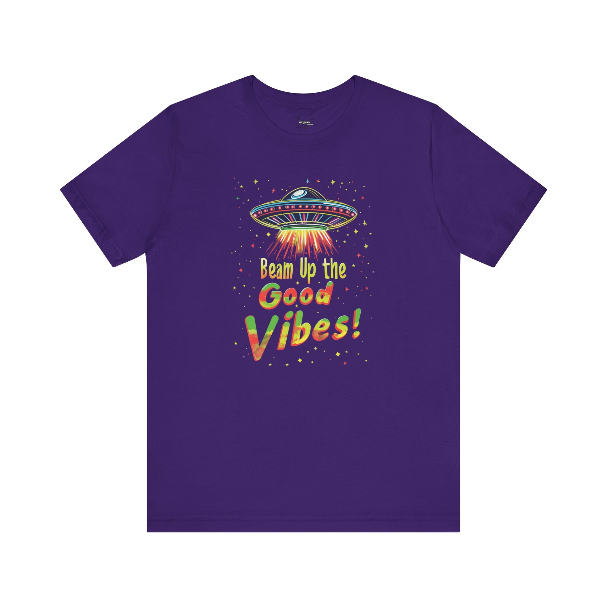 Positivity Nerd Shirt UFO Geek Shirt, Good Vibes SciFi Shirt Gamer Shirt, Funny Nerd Shirt, Nerd Humor, Funny Geek Shirt, Custom Graphic Tee