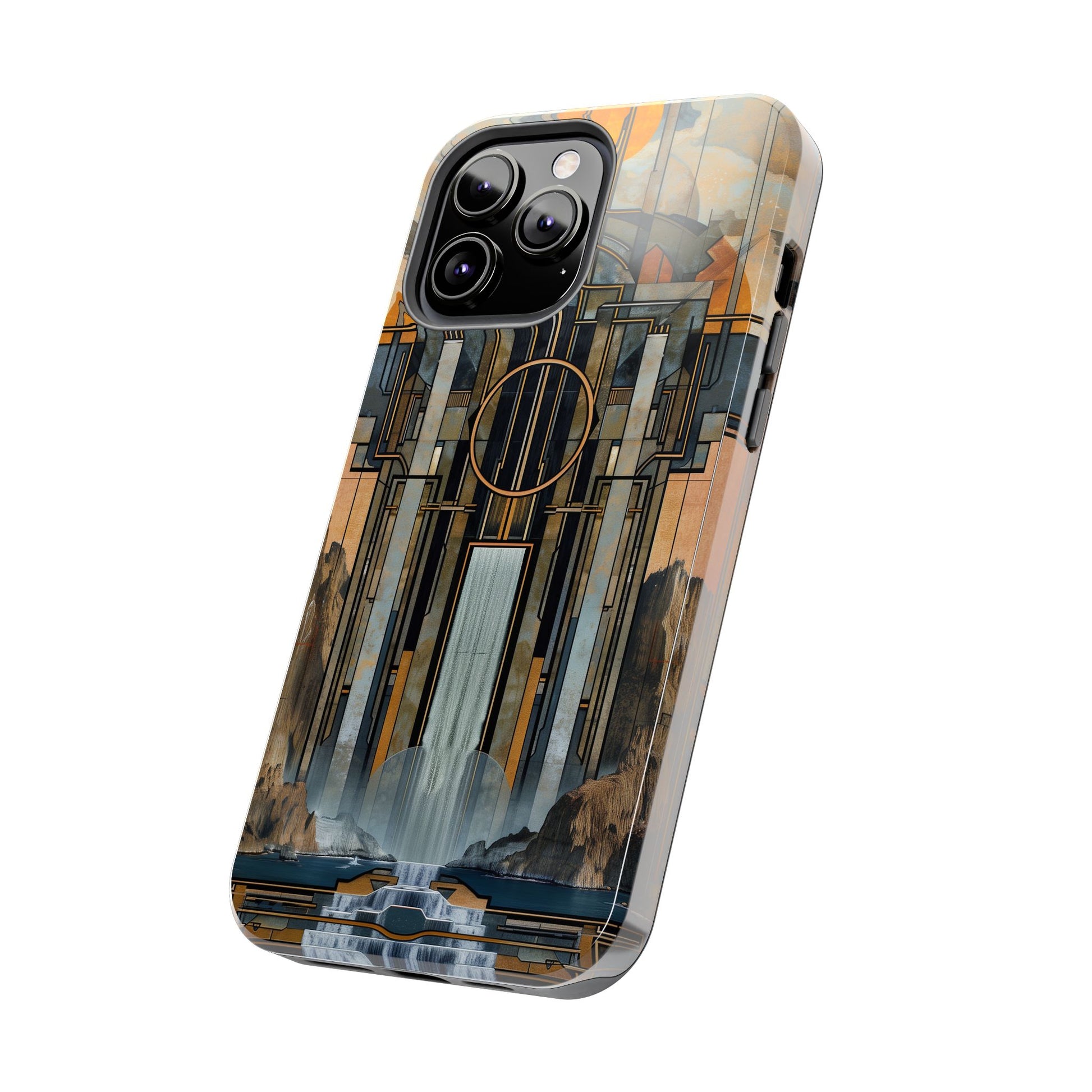 Falling Water Inspired Phone Case - Frank Lloyd Wright Design - Architectural Phone Cover - Unique Phone Accessory