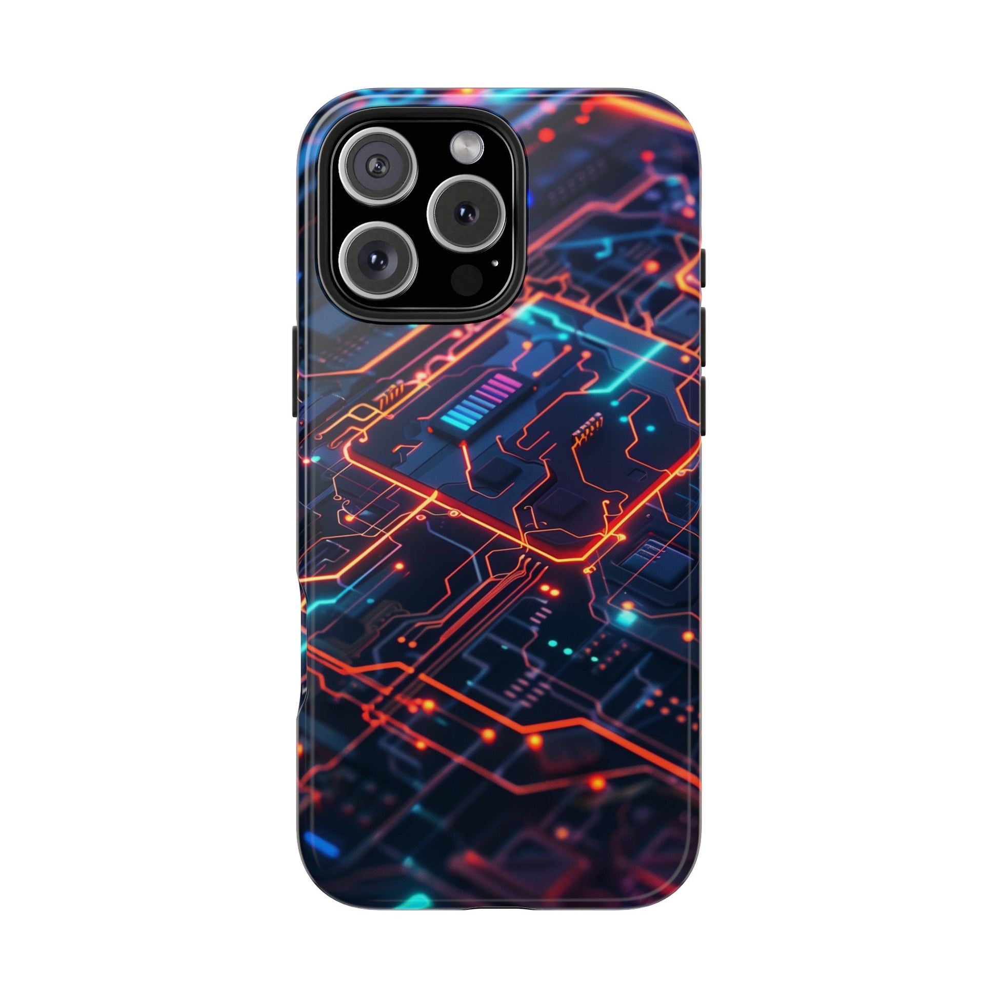 Circuit Board Phone Case, Futuristic Circuit Phone Case, High-Tech Gift, Custom Sci-Fi Phone Case, iphone 15 pro max